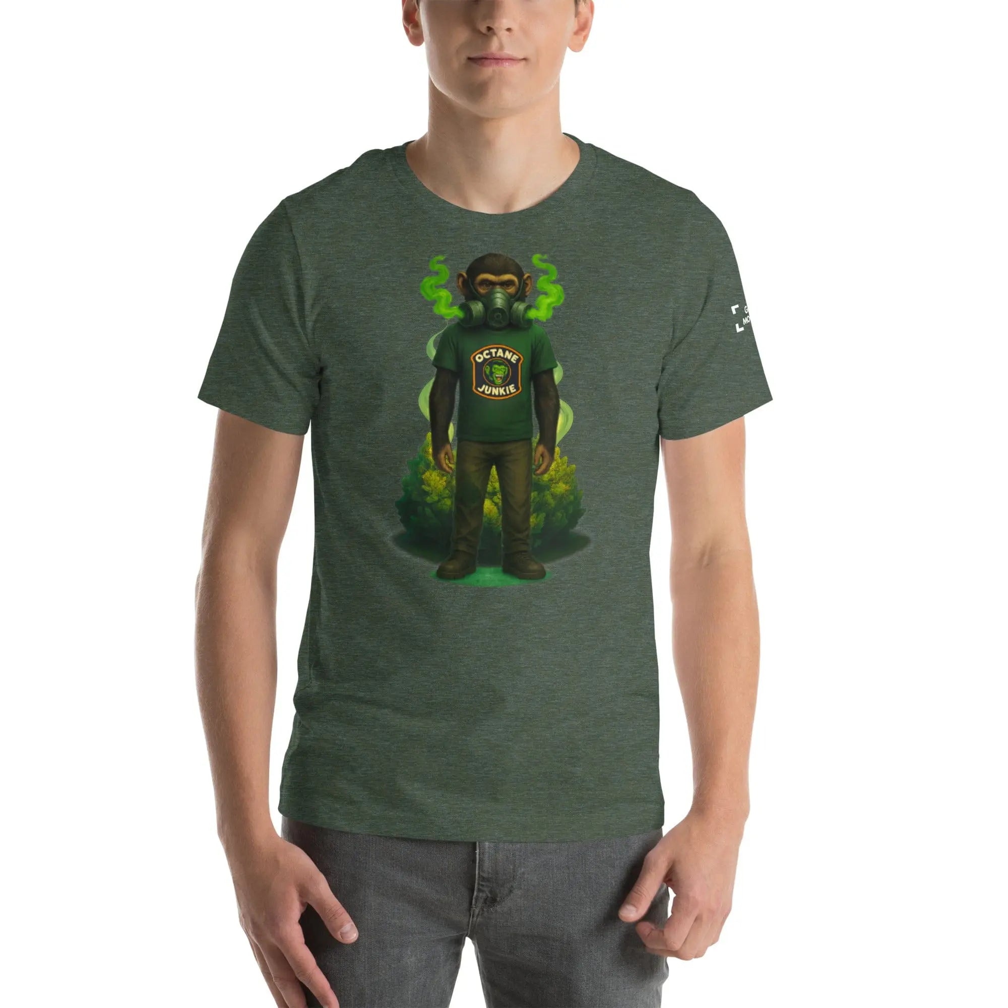 Philosopher Stoner Heather Forest / 3XL GAS MONKEY BLK/GRN Unisex T-shirt