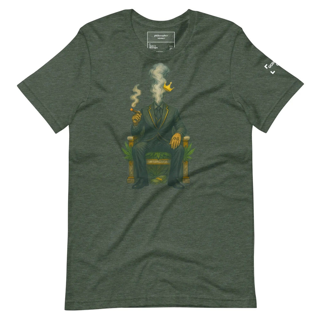Philosopher Stoner Heather Forest / S GODFATHER OG BLK/GRN T-shirt