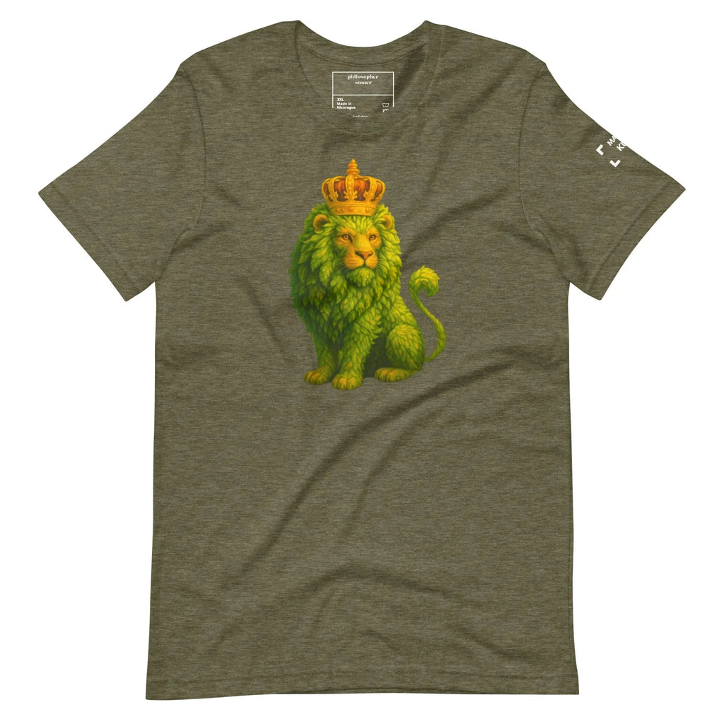 Philosopher Stoner Heather Olive / 3XL Master Kush BLK & GRN Unisex t-shirt
