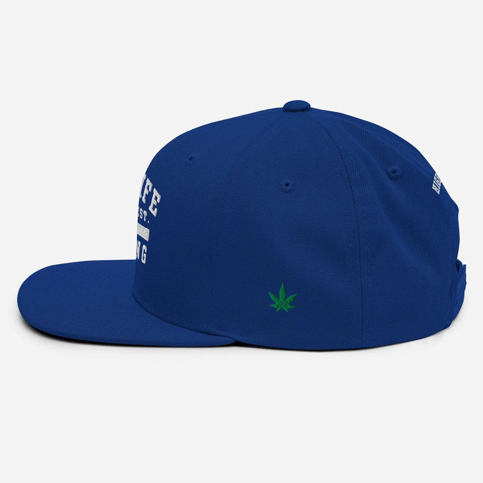 Philosopher Stoner HIGH LIFE Snapback BLK/BLU hat