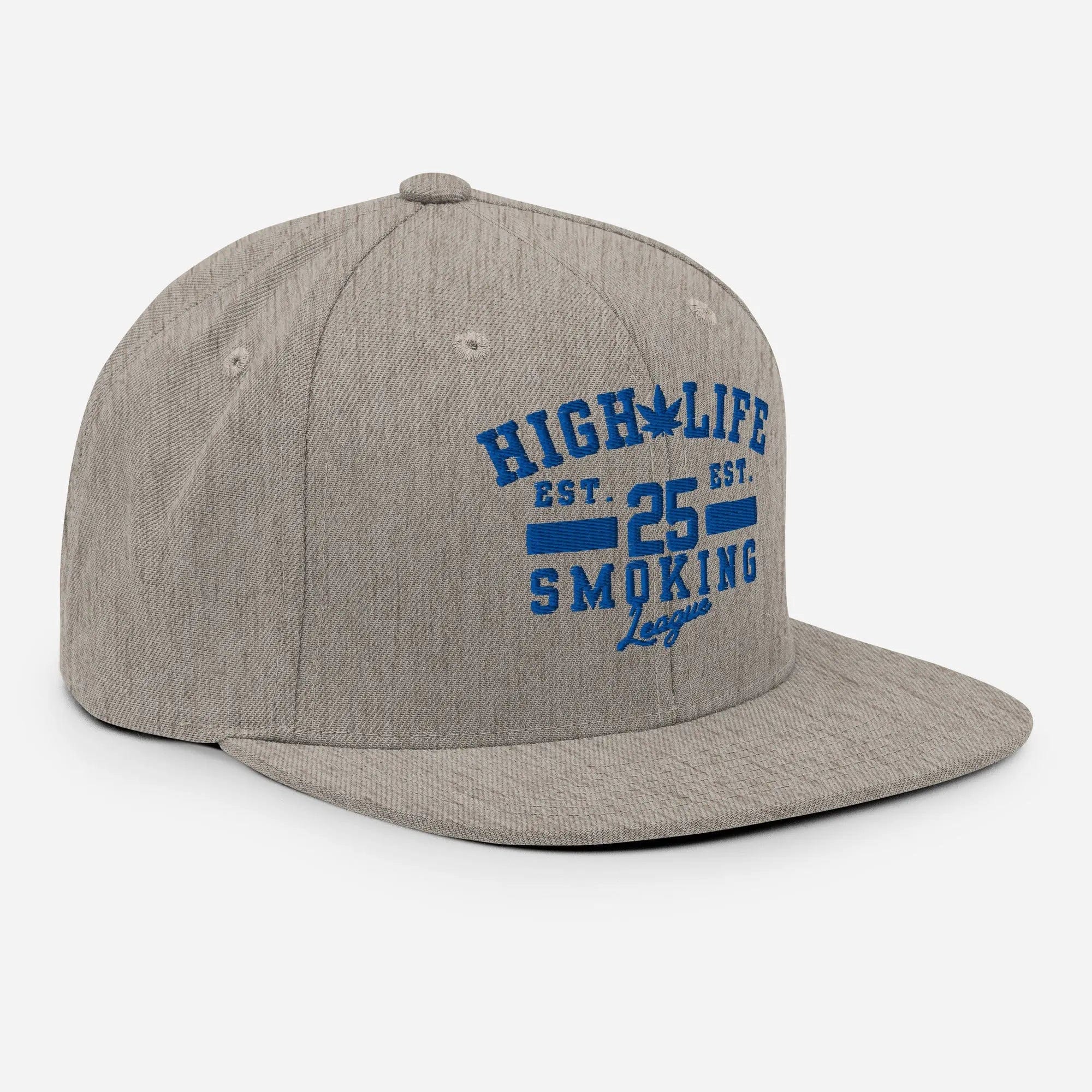 Philosopher Stoner HIGH LIFE Snapback GRY/SLV Hat