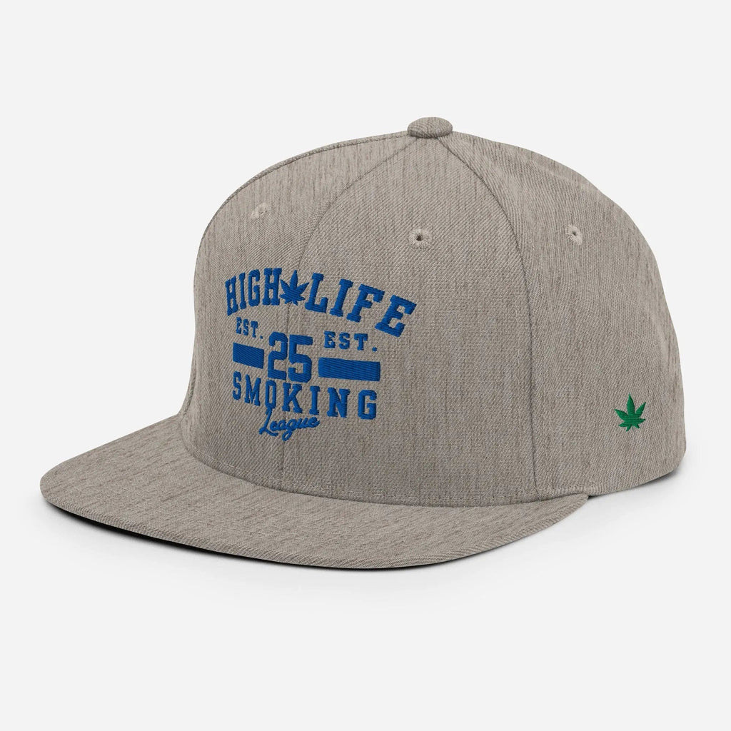 Philosopher Stoner HIGH LIFE Snapback GRY/SLV Hat