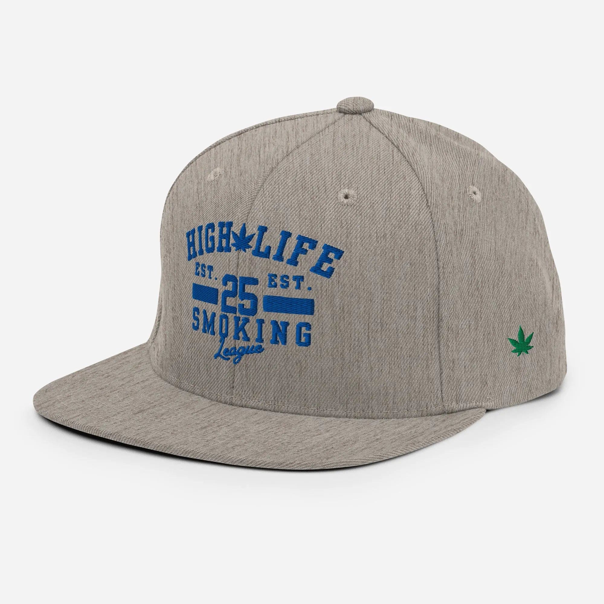 Philosopher Stoner HIGH LIFE Snapback GRY/SLV Hat