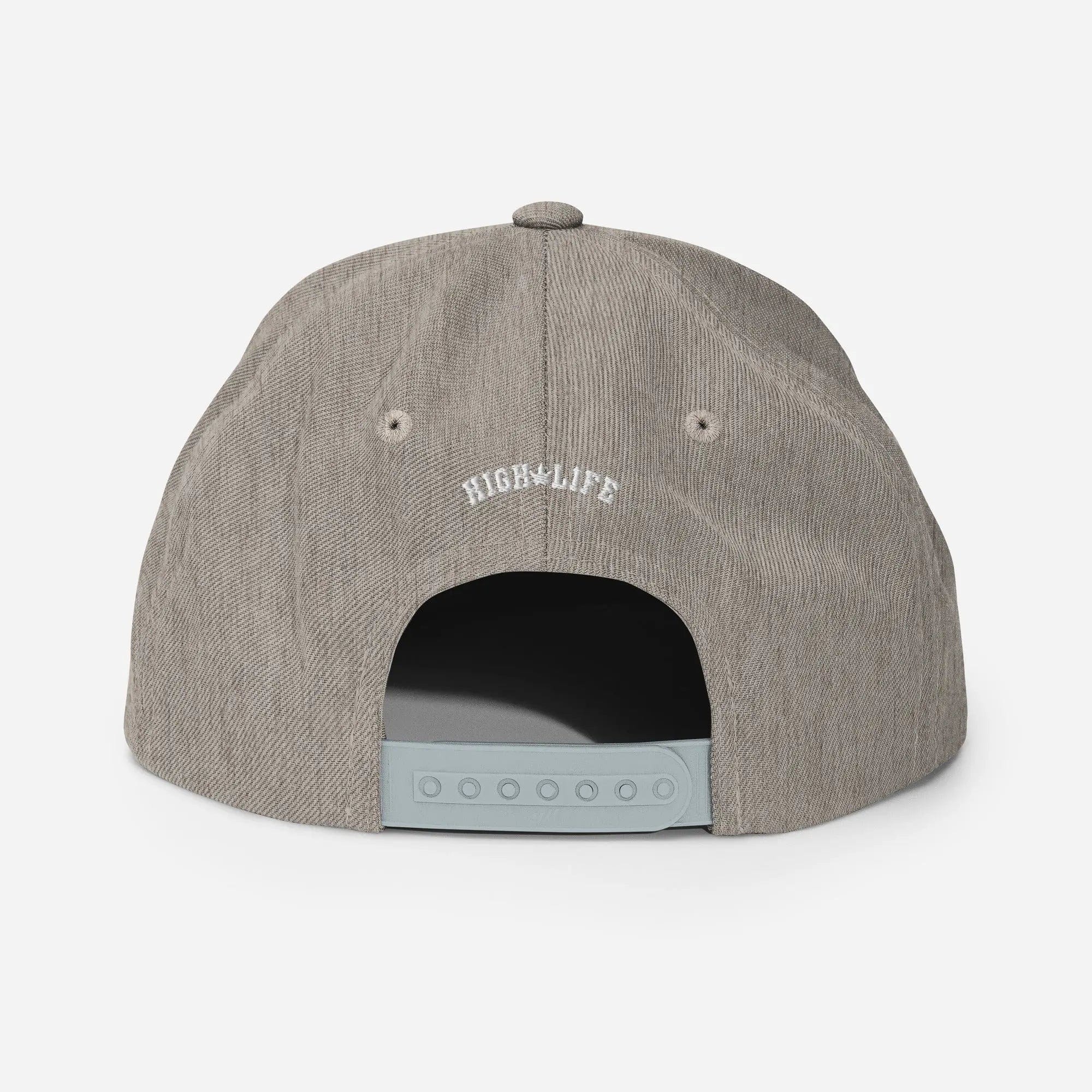 Philosopher Stoner HIGH LIFE Snapback GRY/SLV Hat