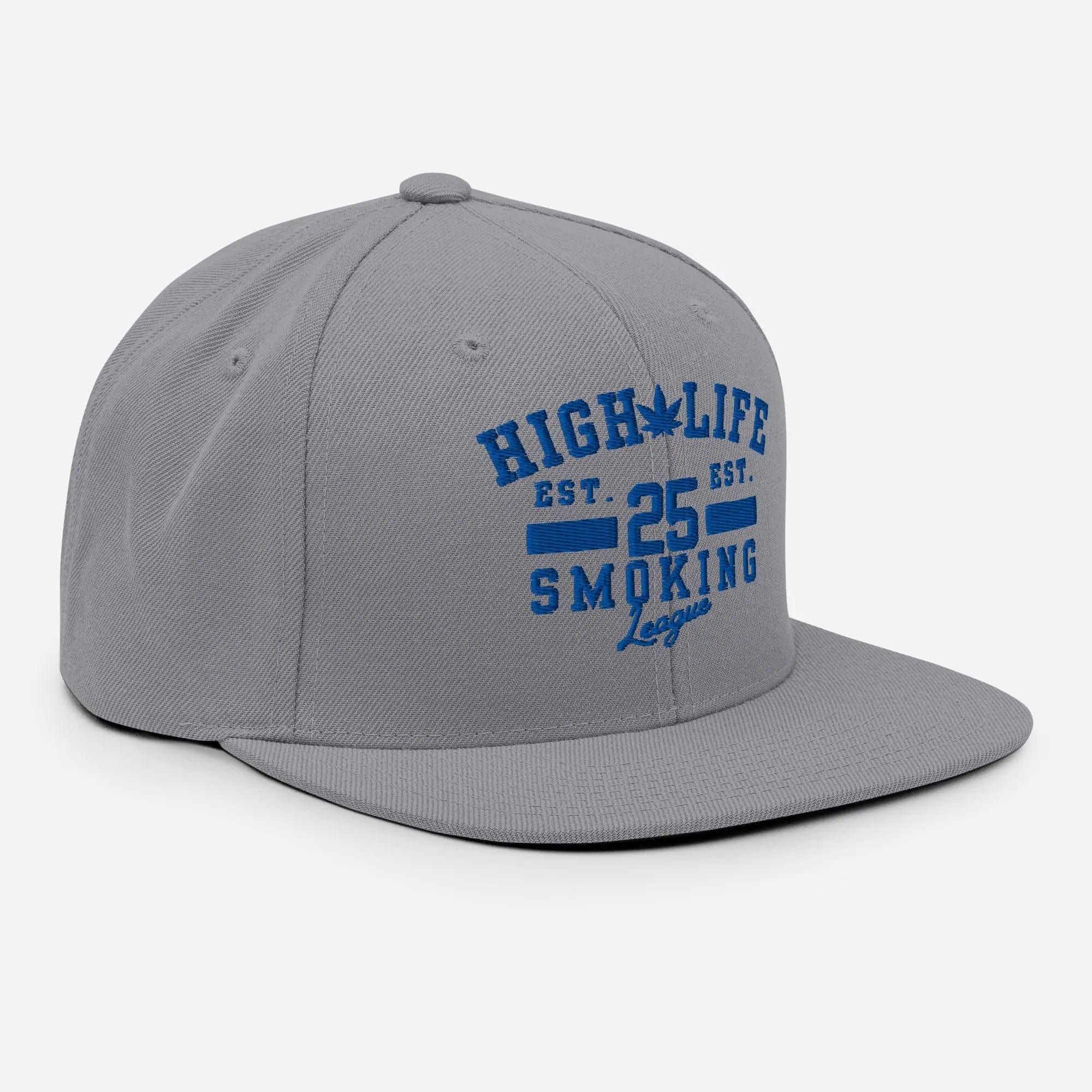 Philosopher Stoner HIGH LIFE Snapback GRY/SLV Hat