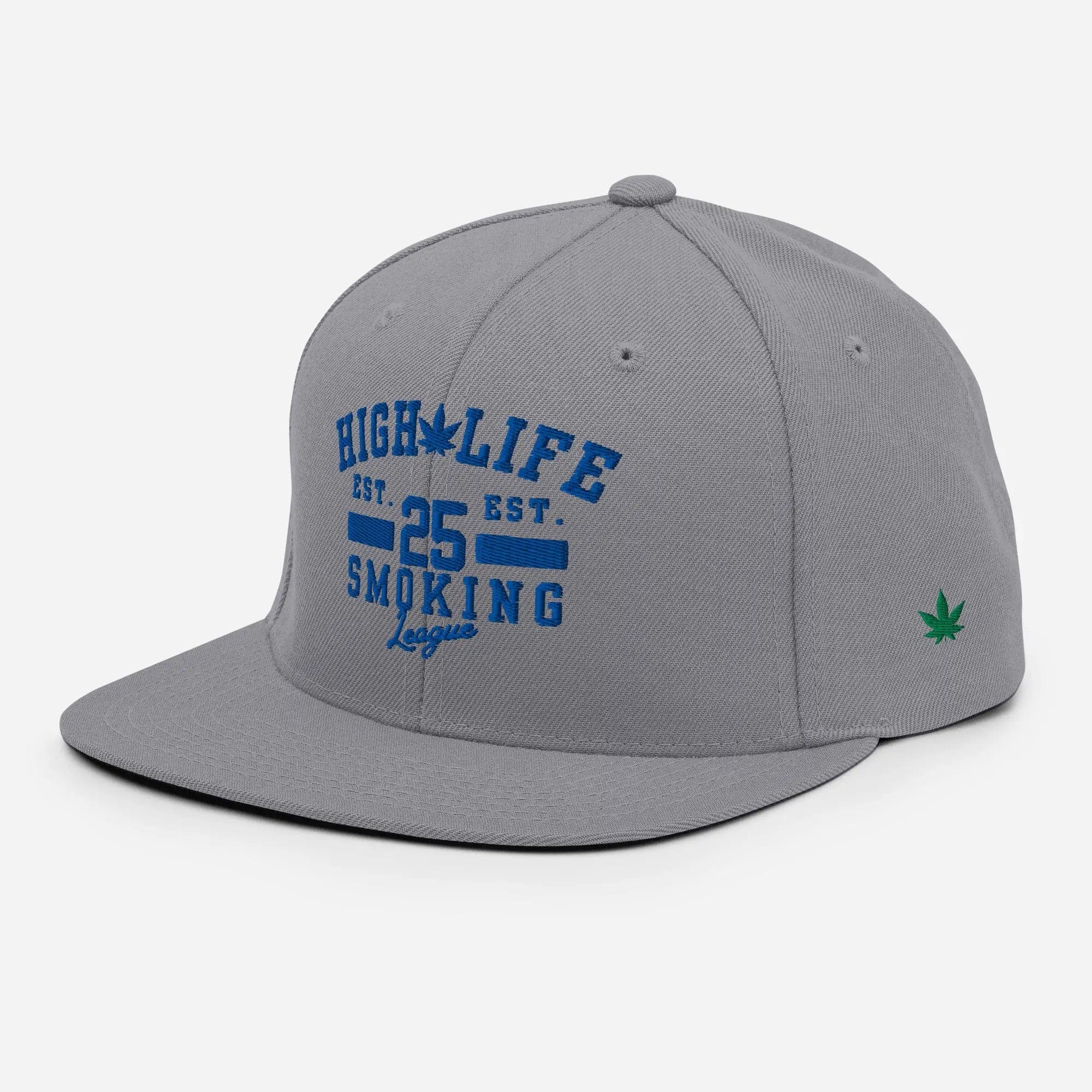 Philosopher Stoner HIGH LIFE Snapback GRY/SLV Hat