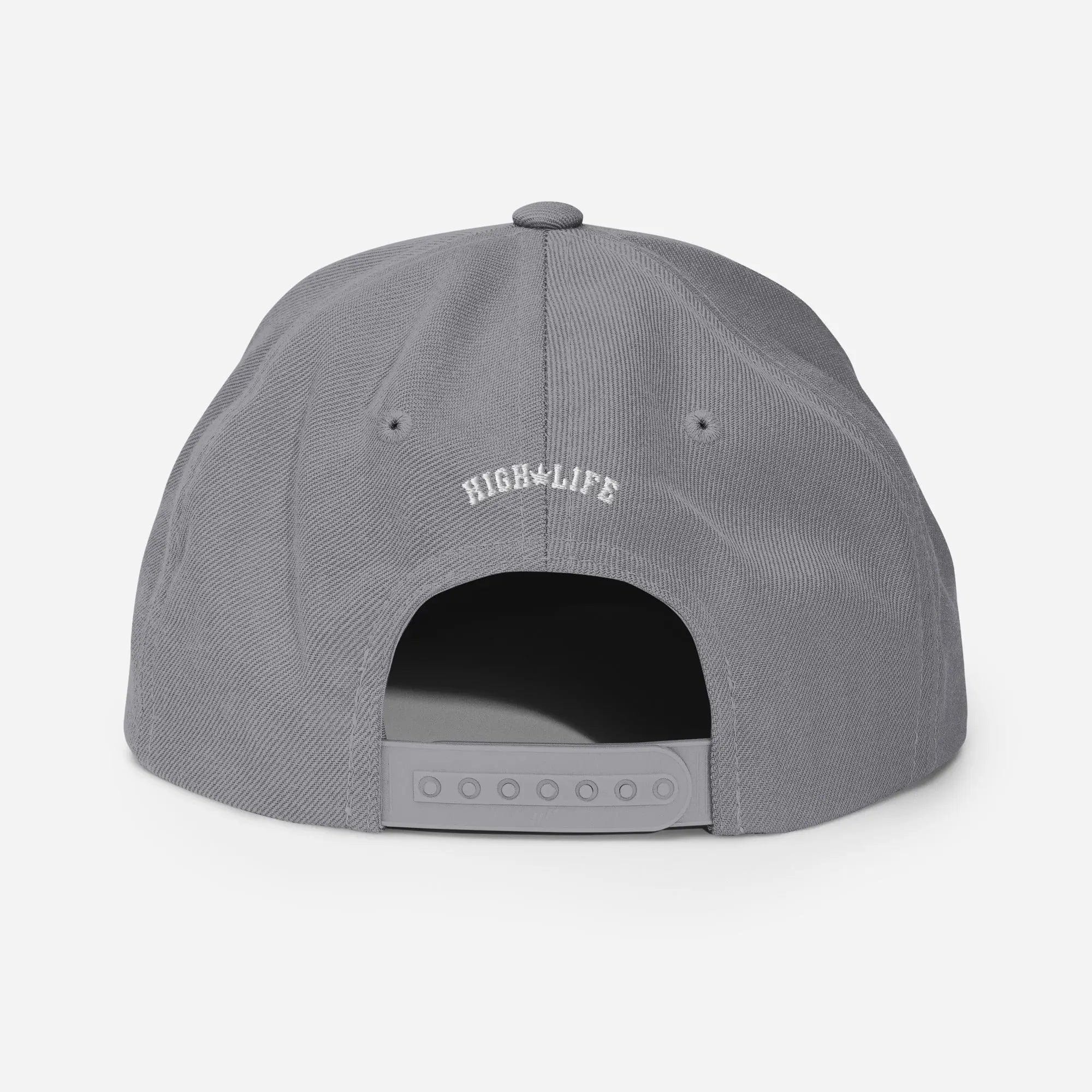 Philosopher Stoner HIGH LIFE Snapback GRY/SLV Hat