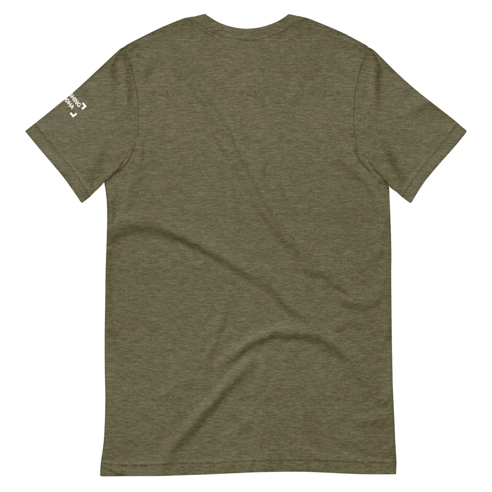 Philosopher Stoner Laughing Buddha BLK & GRN Unisex t-shirt