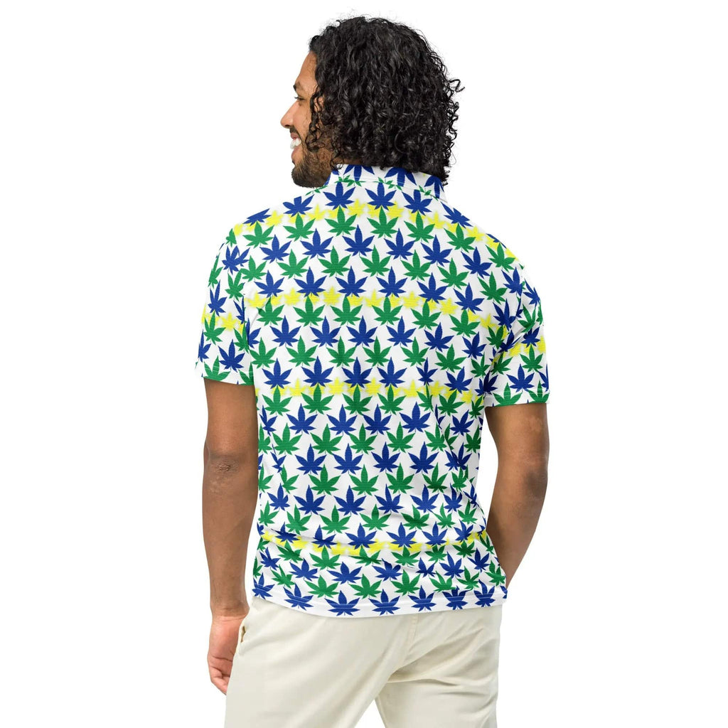 Philosopher Stoner LEAF Men’s Slim Fit Polo