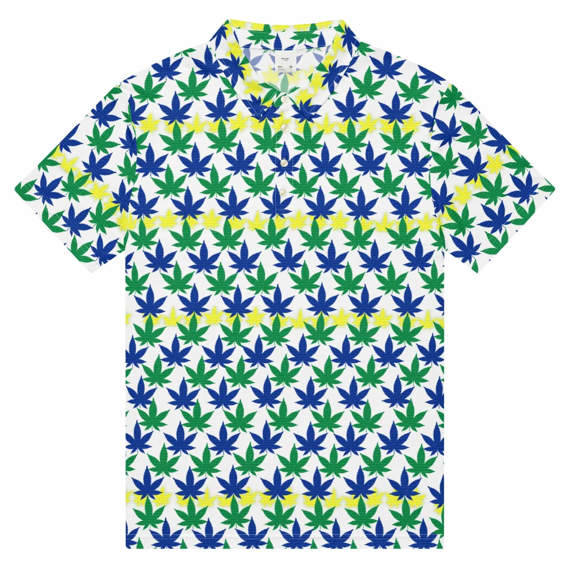 Philosopher Stoner LEAF Men’s Slim Fit Polo