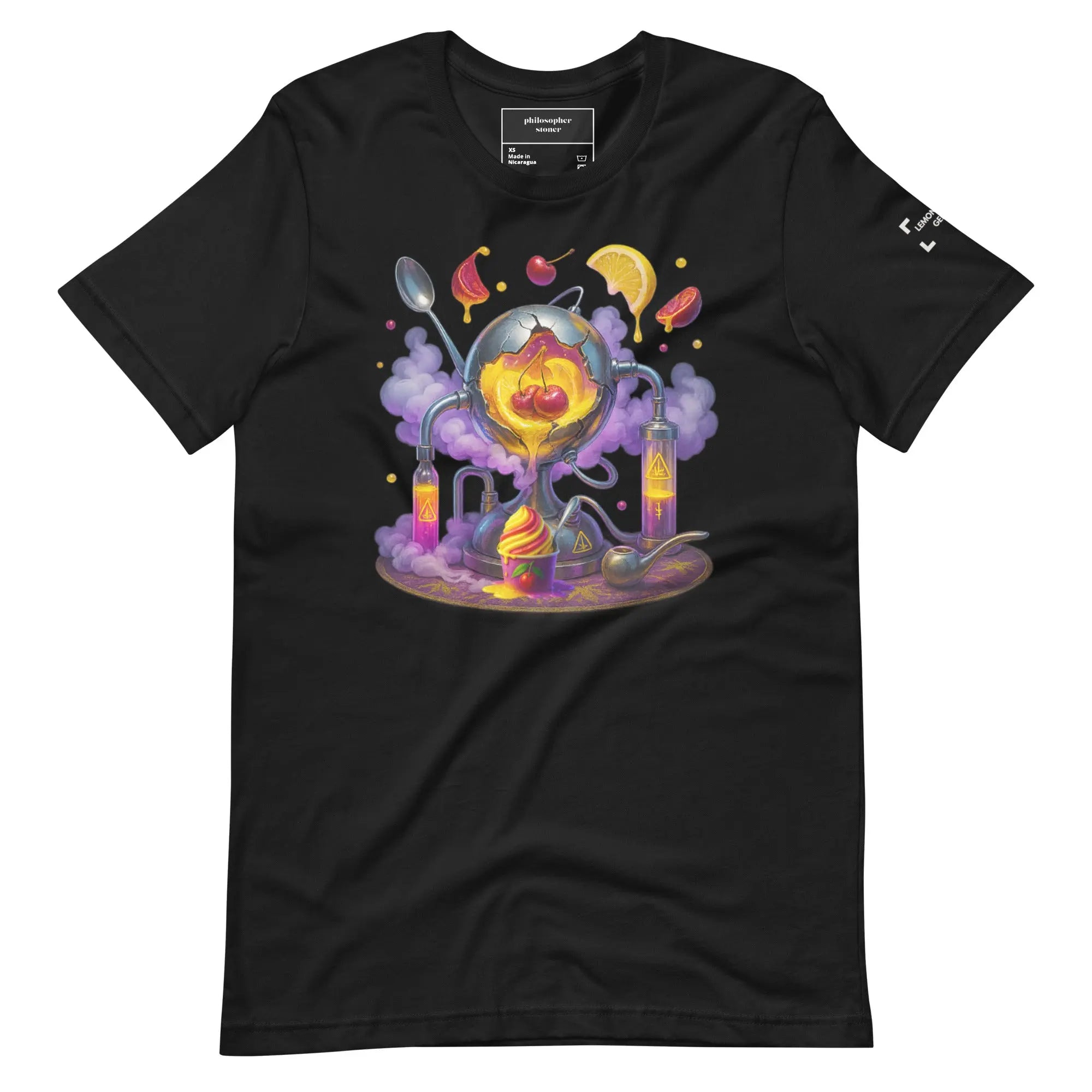 LEMON CHERRY GELATO BLK/GRN Unisex T-shirt Philosopher Stoner