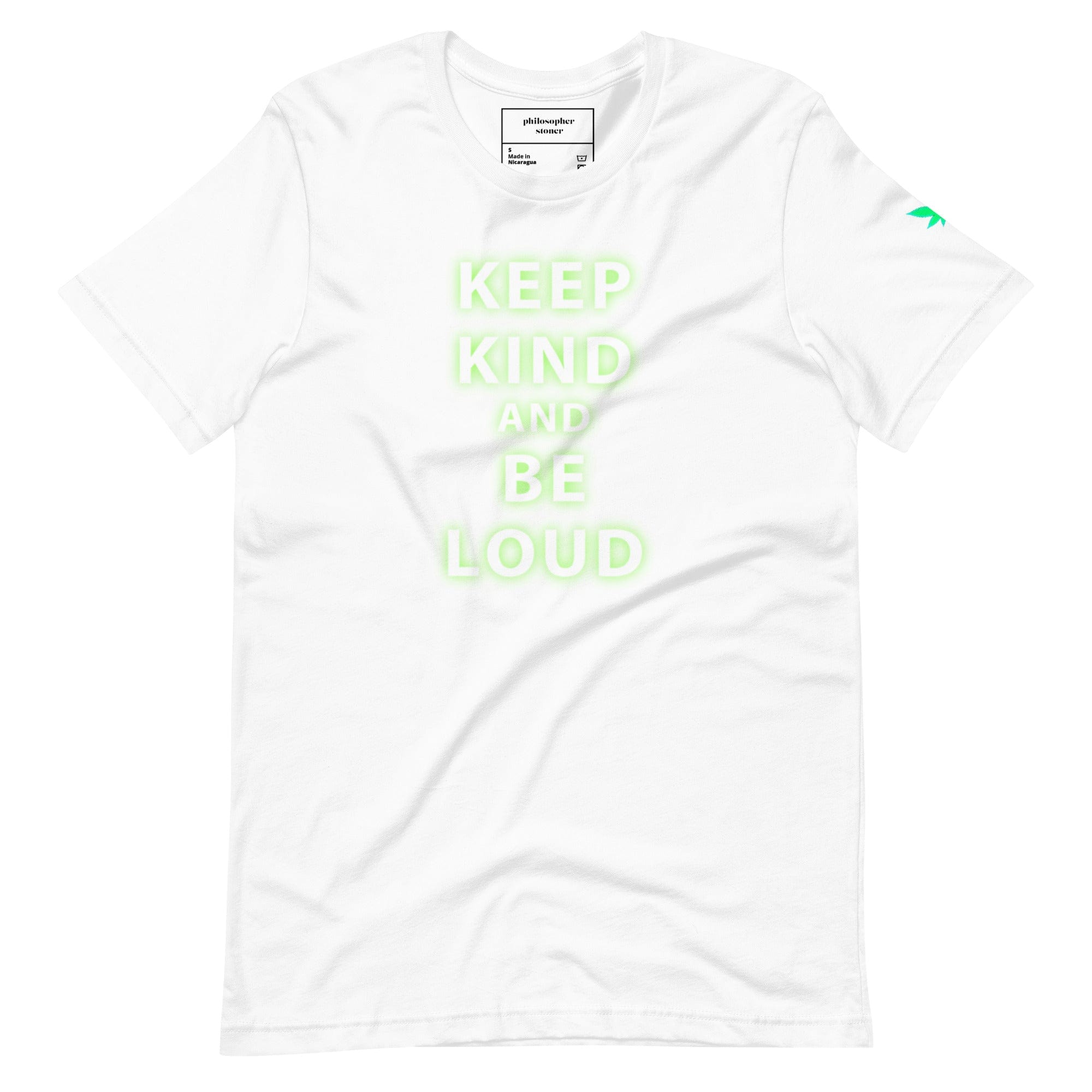 Philosopher Stoner LIVE LOUD Unisex T-shirt