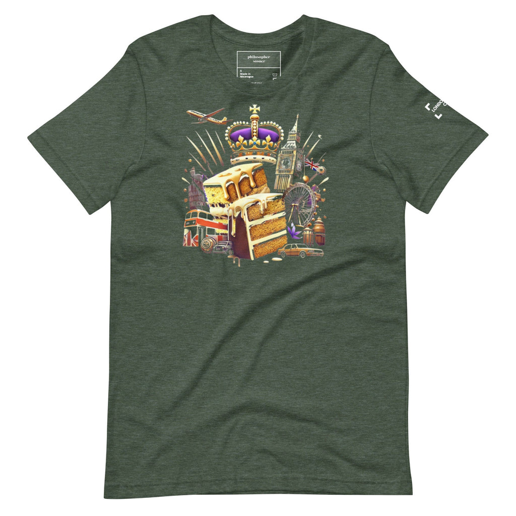 Philosopher Stoner LONDON POUND CAKE BLK/GRN Unisex T-shirt