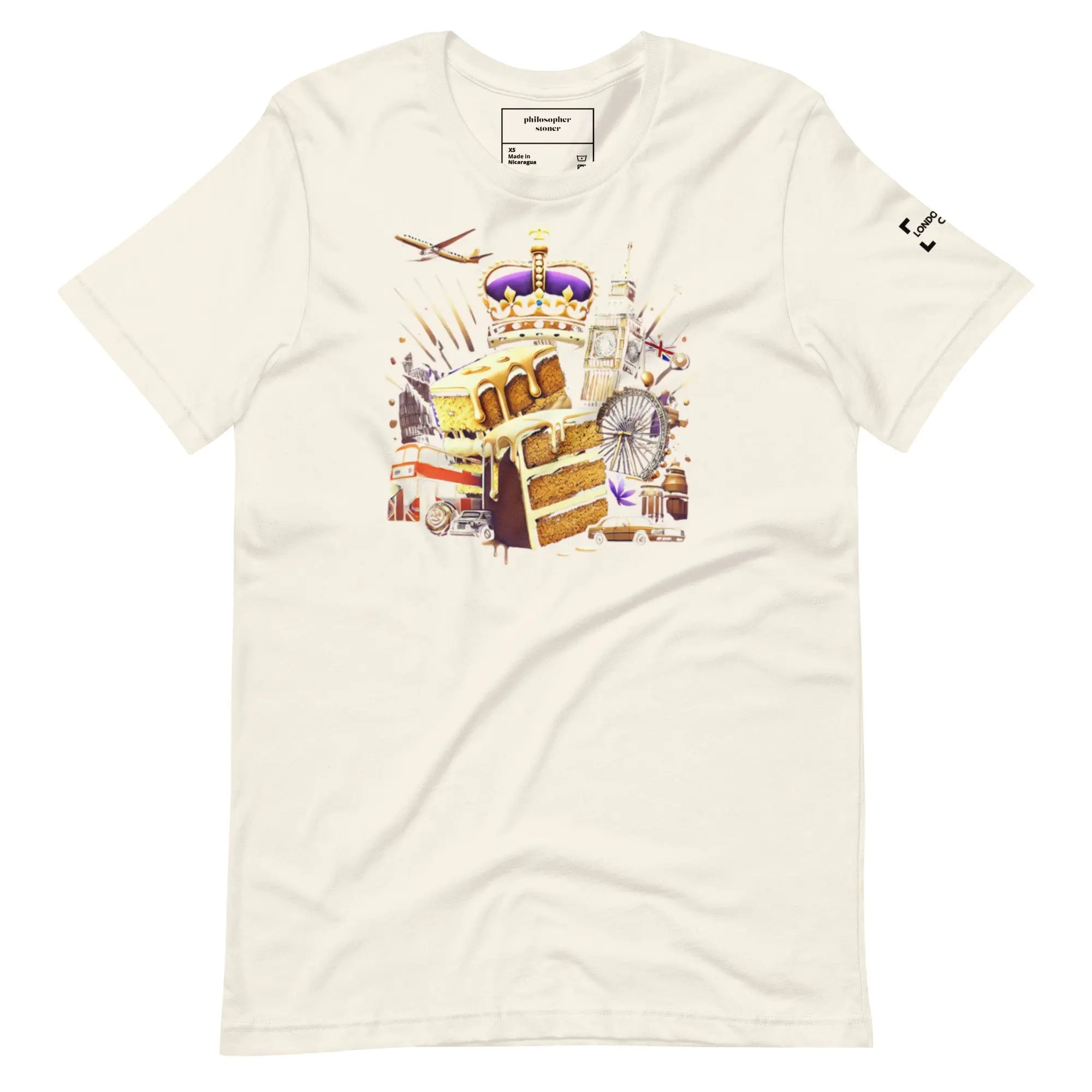 LONDON POUND CAKE Unisex T-shirt Philosopher Stoner