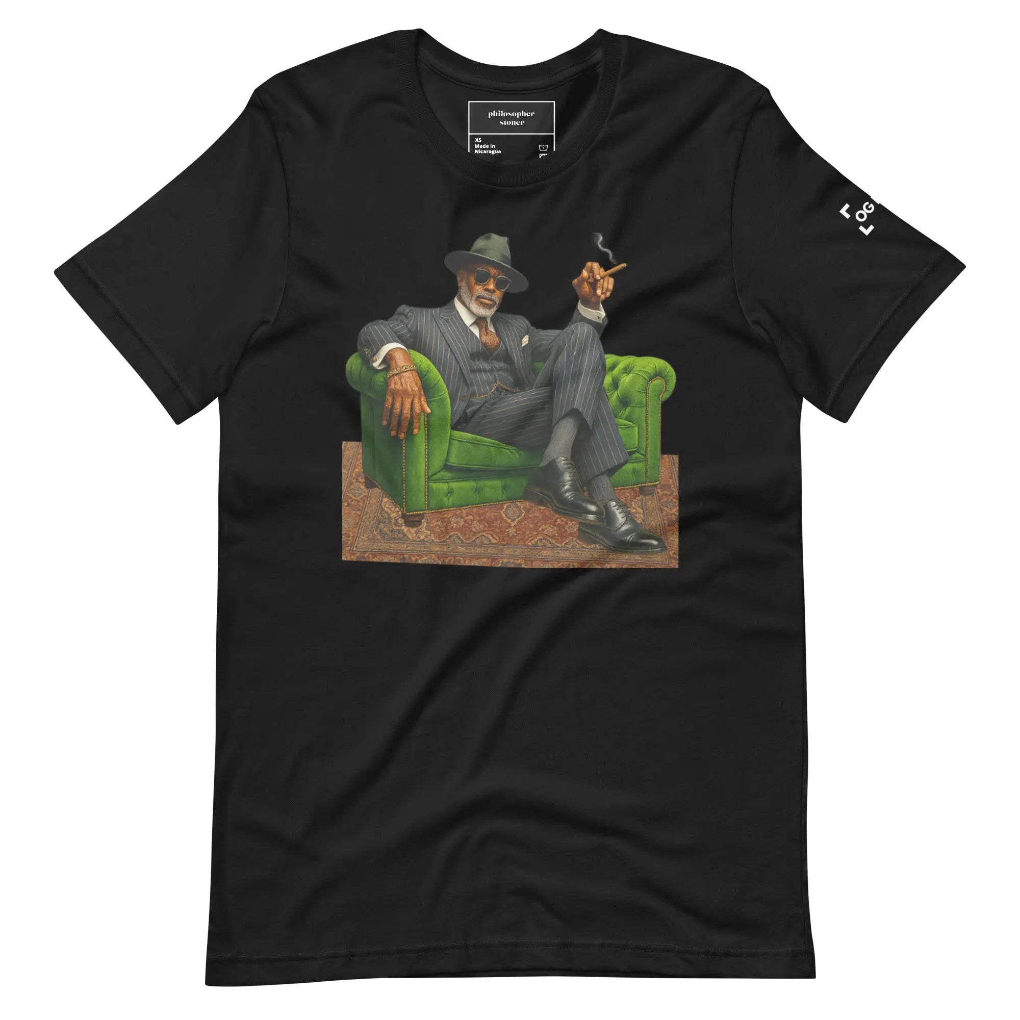 OG KUSH BLK/GRN Unisex T-shirt Philosopher Stoner