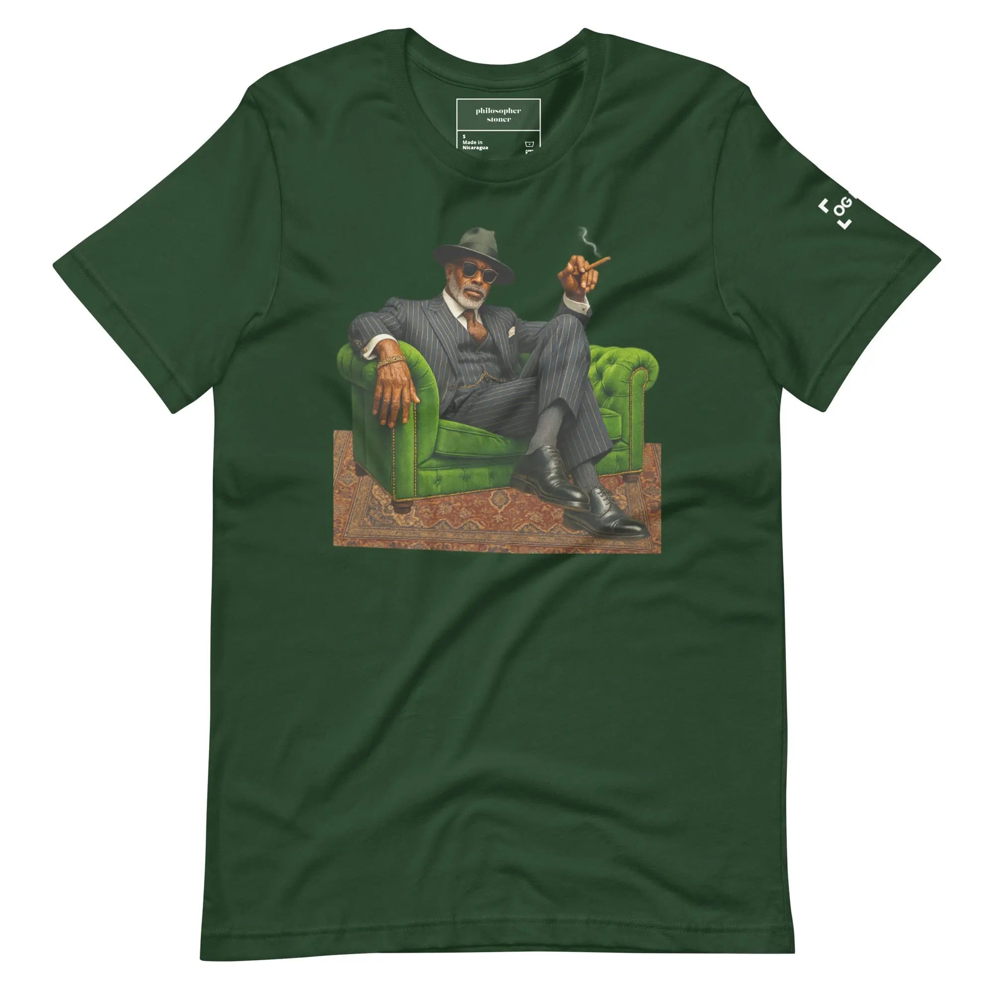 OG KUSH BLK/GRN Unisex T-shirt Philosopher Stoner