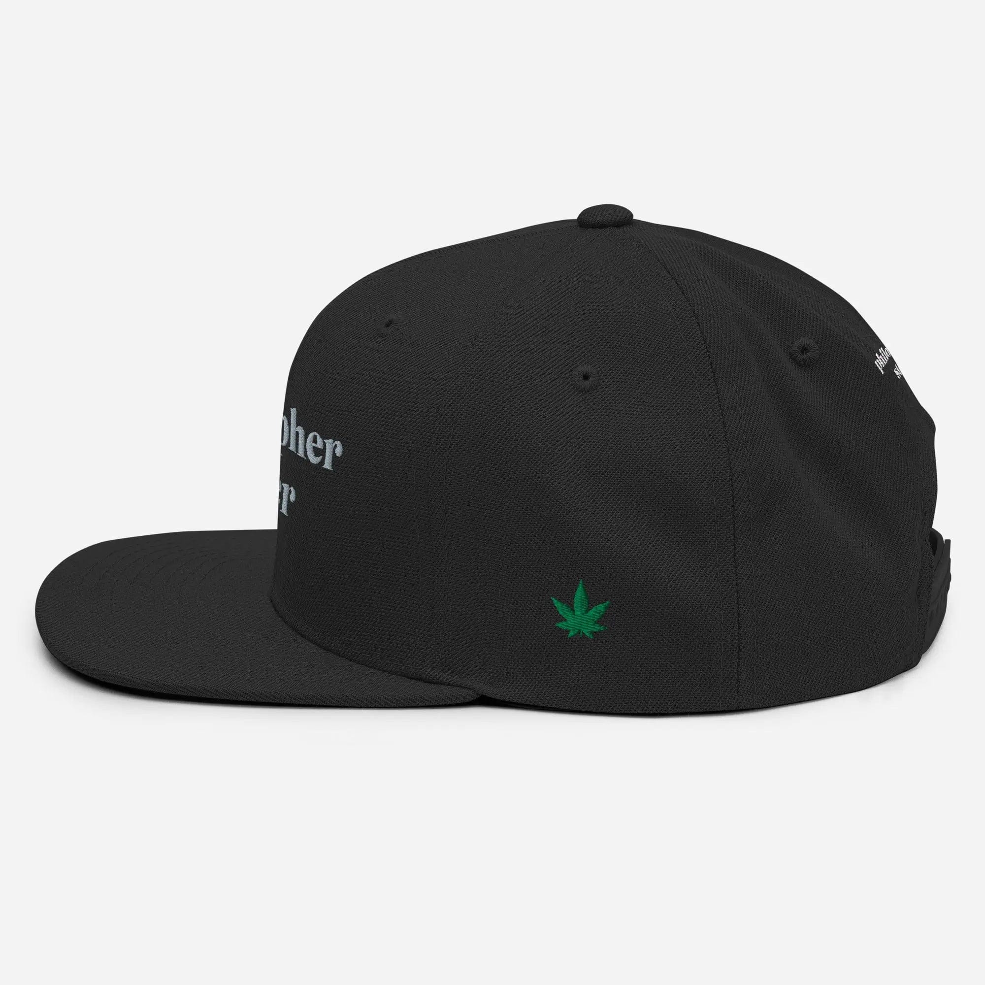 Philosopher Stoner PHILOSOPHER STONER Snapback Hat