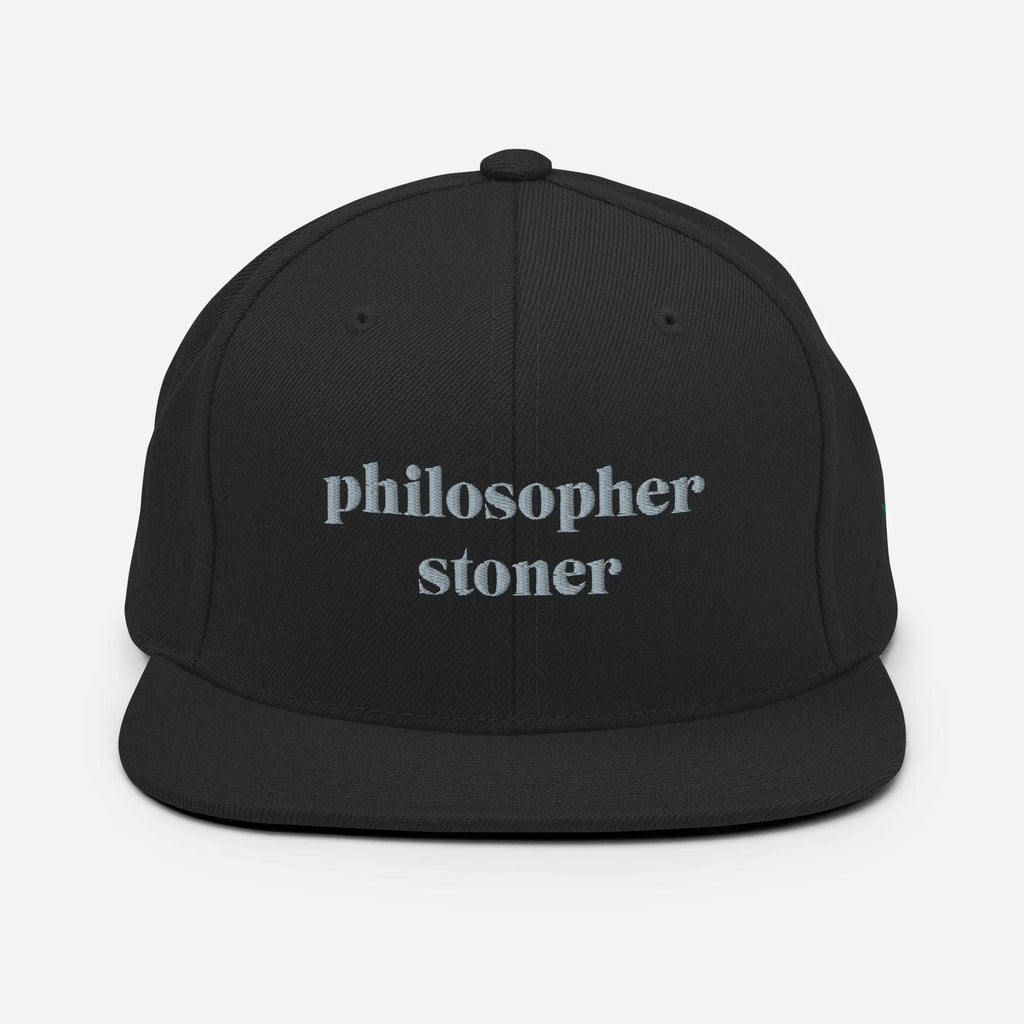 Philosopher Stoner PHILOSOPHER STONER Snapback Hat