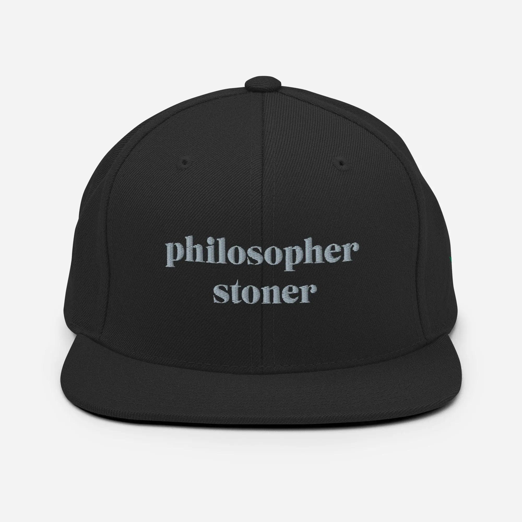 Philosopher Stoner PHILOSOPHER STONER Snapback Hat