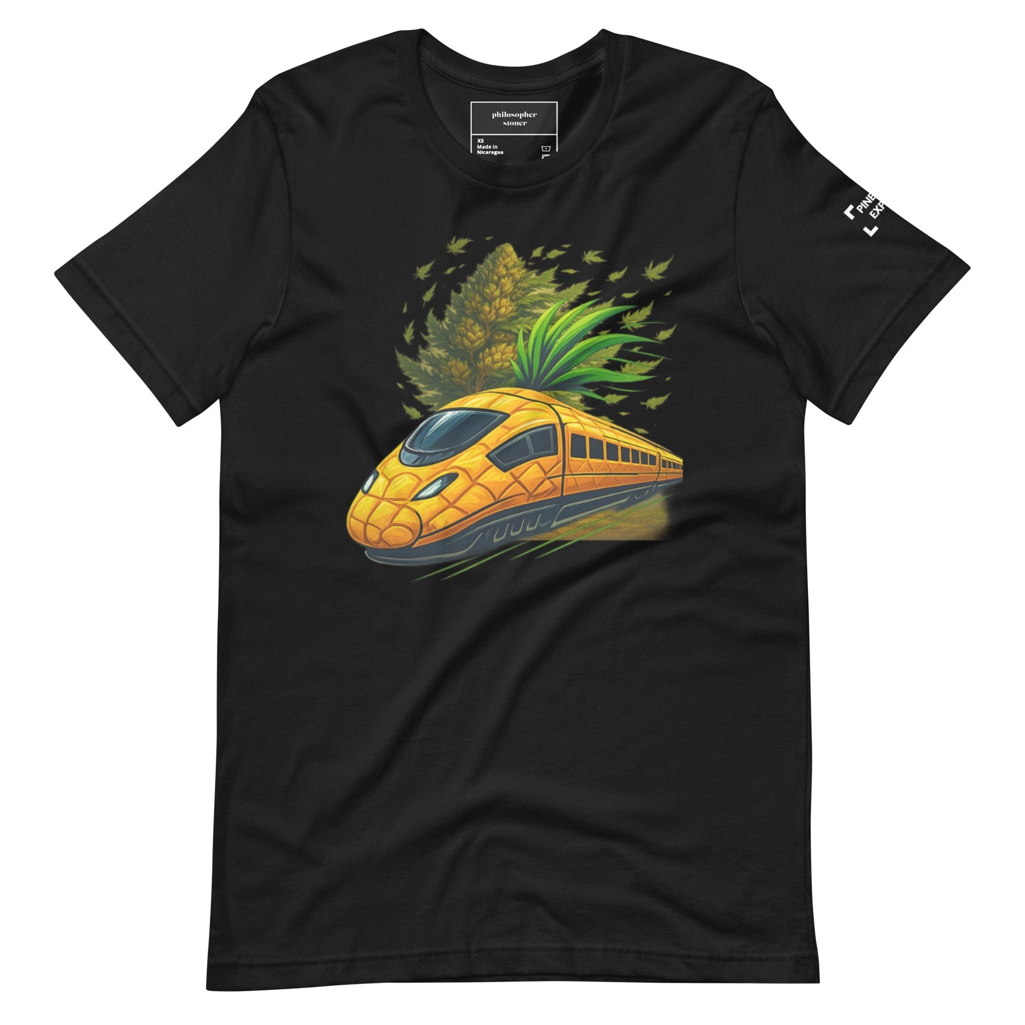 Philosopher Stoner PINEAPPLE EXPRESS BLK/GRN Unisex T-shirt