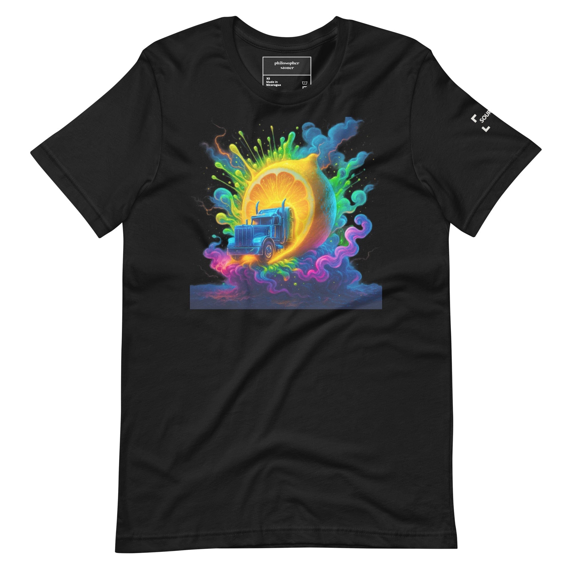 Philosopher Stoner SOUR DIESEL BLK/GRN Unisex T-shirt