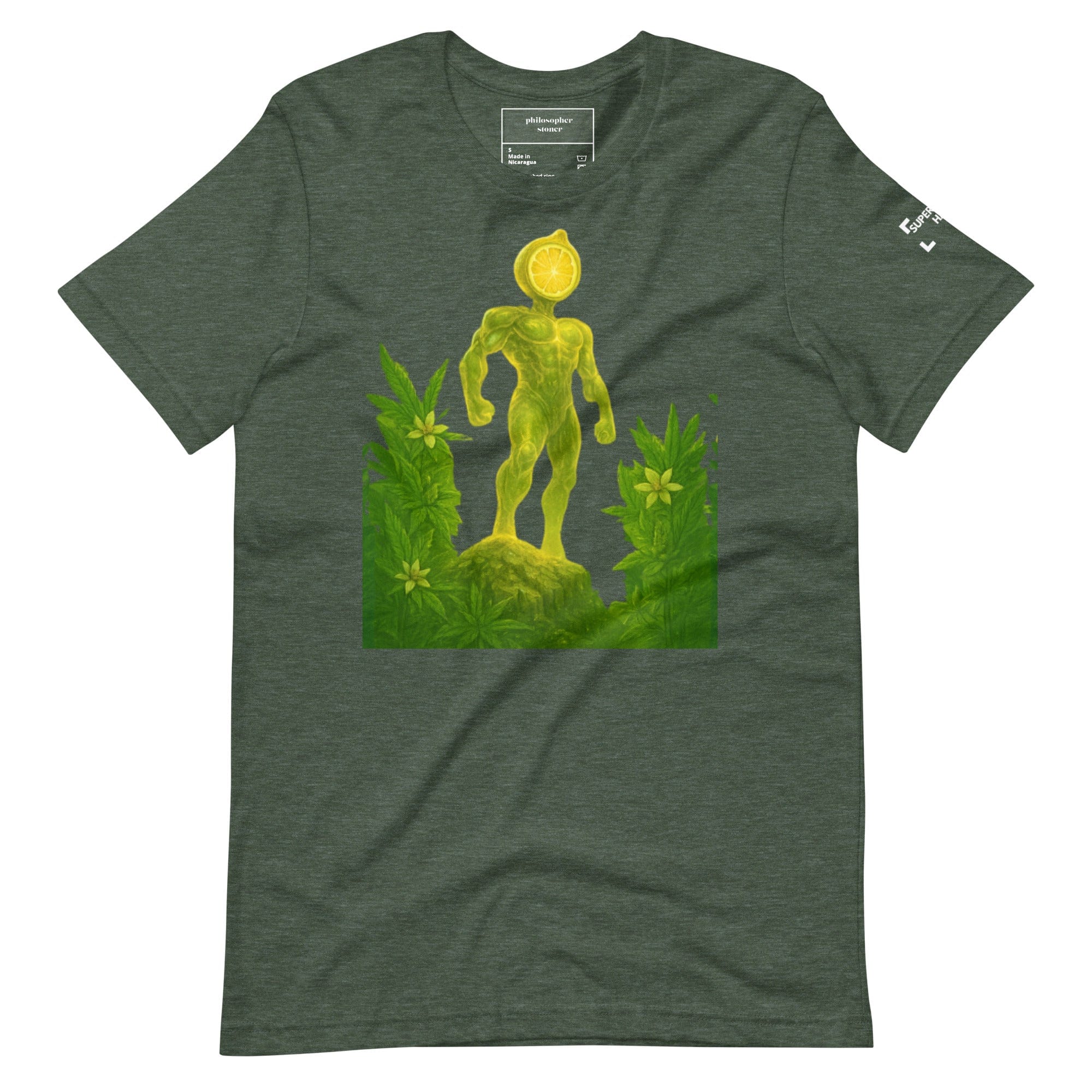 Philosopher Stoner SUPER LEMON HAZE BLK/GRN T-shirt