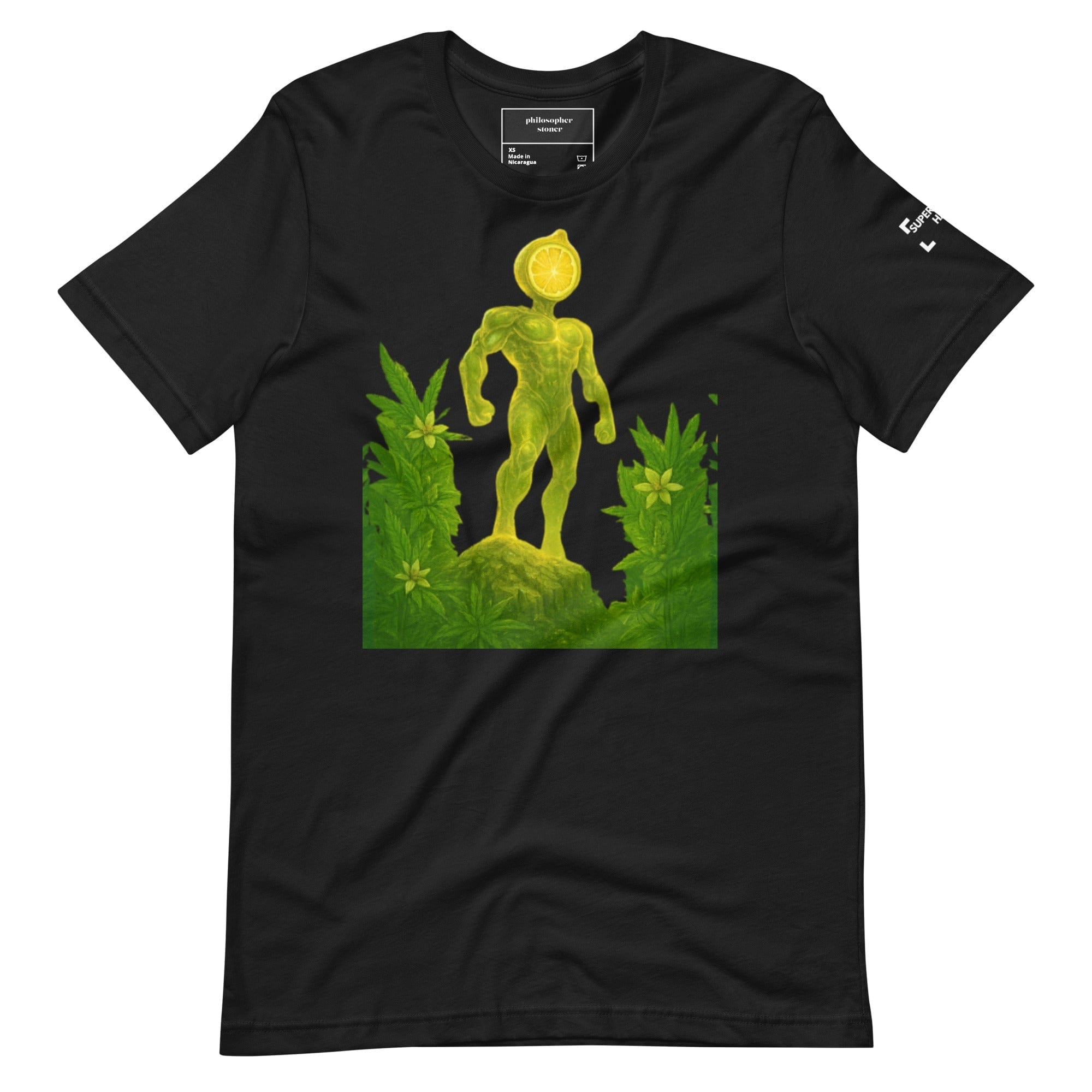 Philosopher Stoner SUPER LEMON HAZE BLK/GRN T-shirt