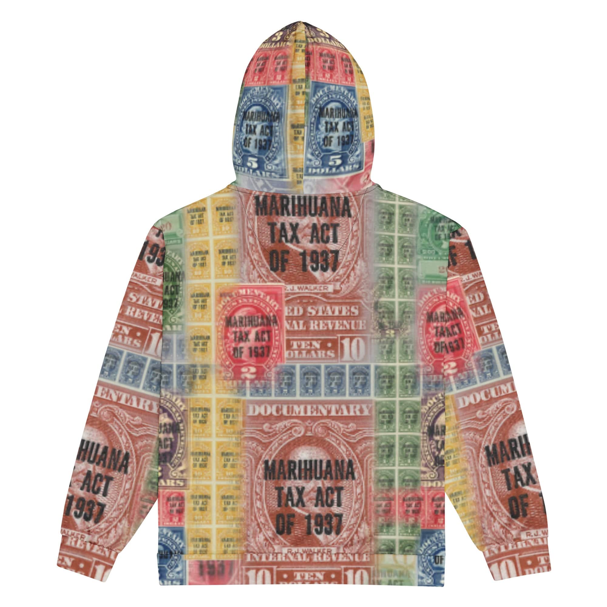 Philosopher Stoner The 1937 Stamp Act Hoodie Unisex zip hoodie
