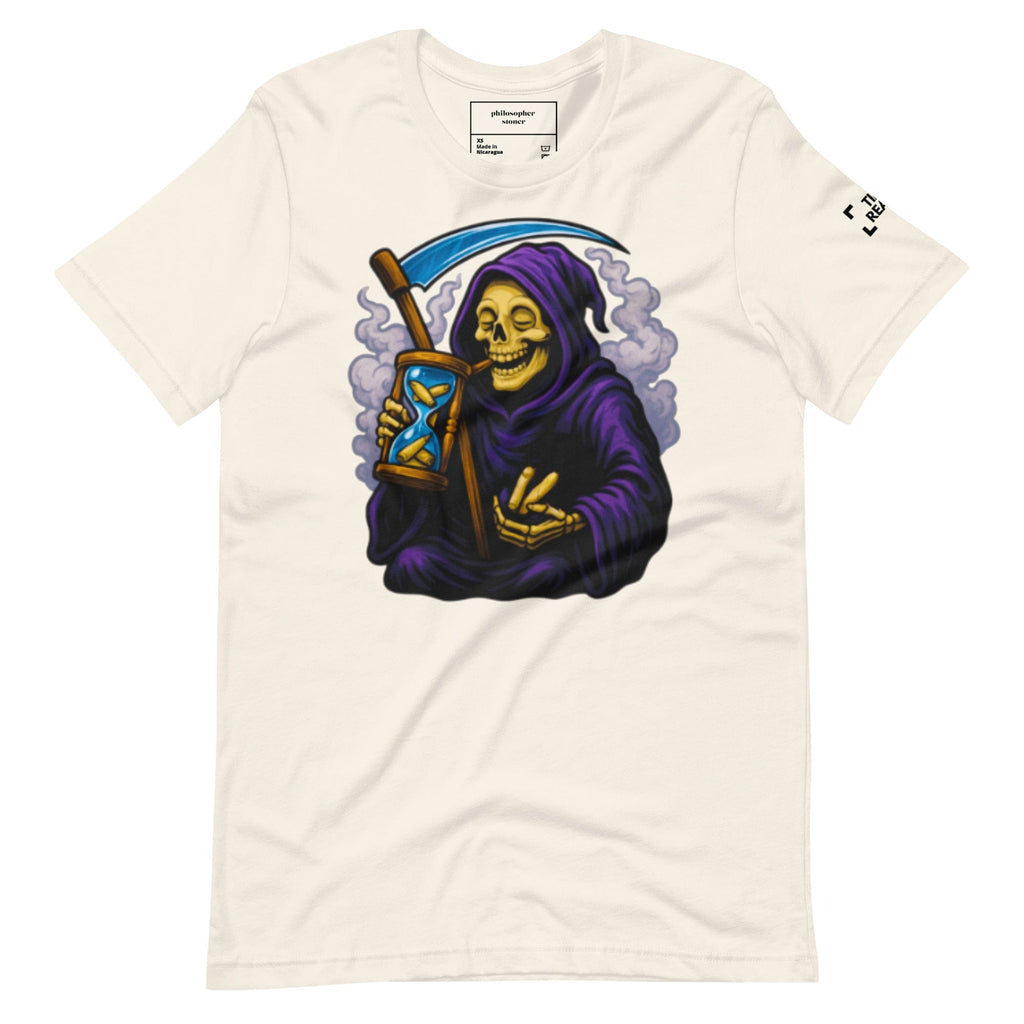 Philosopher Stoner TIME REAPER Unisex T-shirt