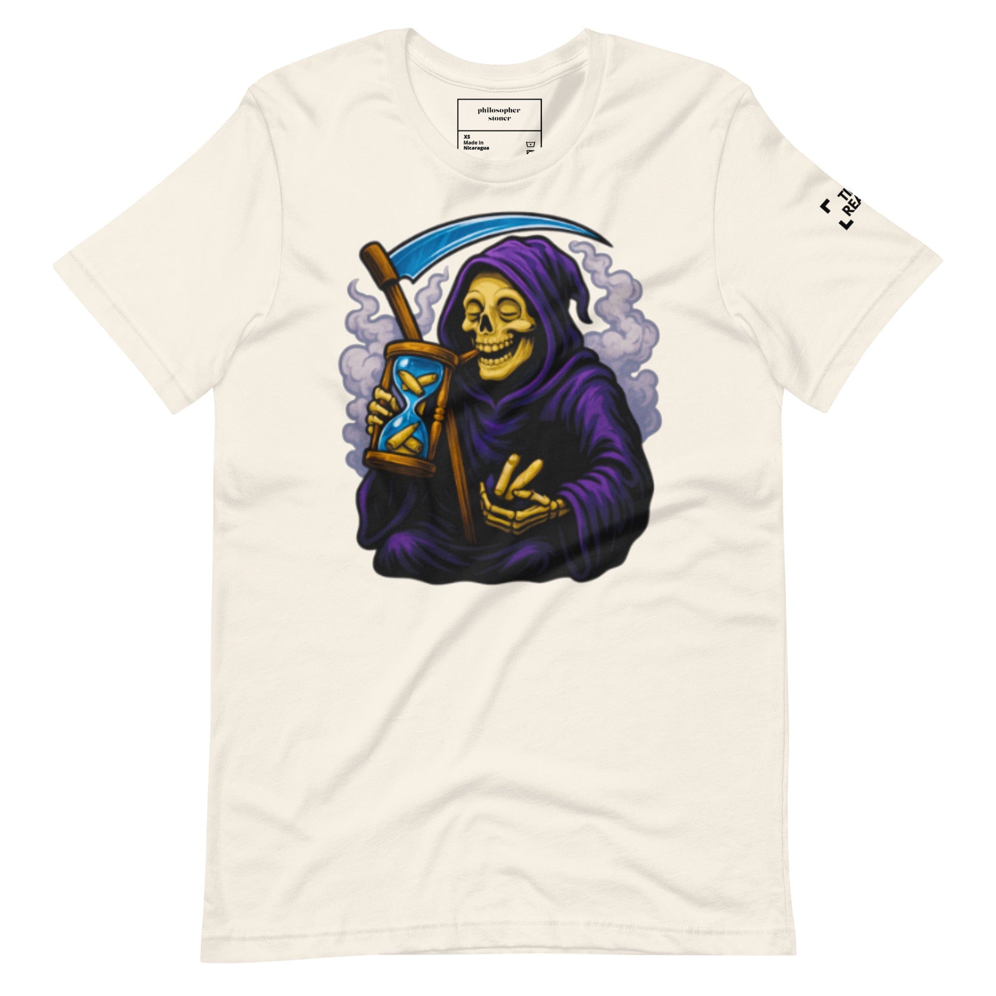Philosopher Stoner TIME REAPER Unisex T-shirt