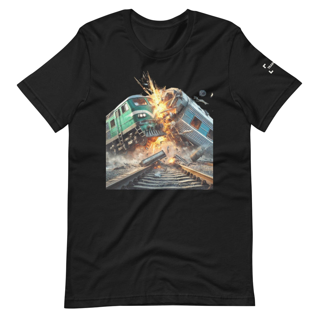 Philosopher Stoner TRAINWRECK BLK/GRN T-shirt Unisex