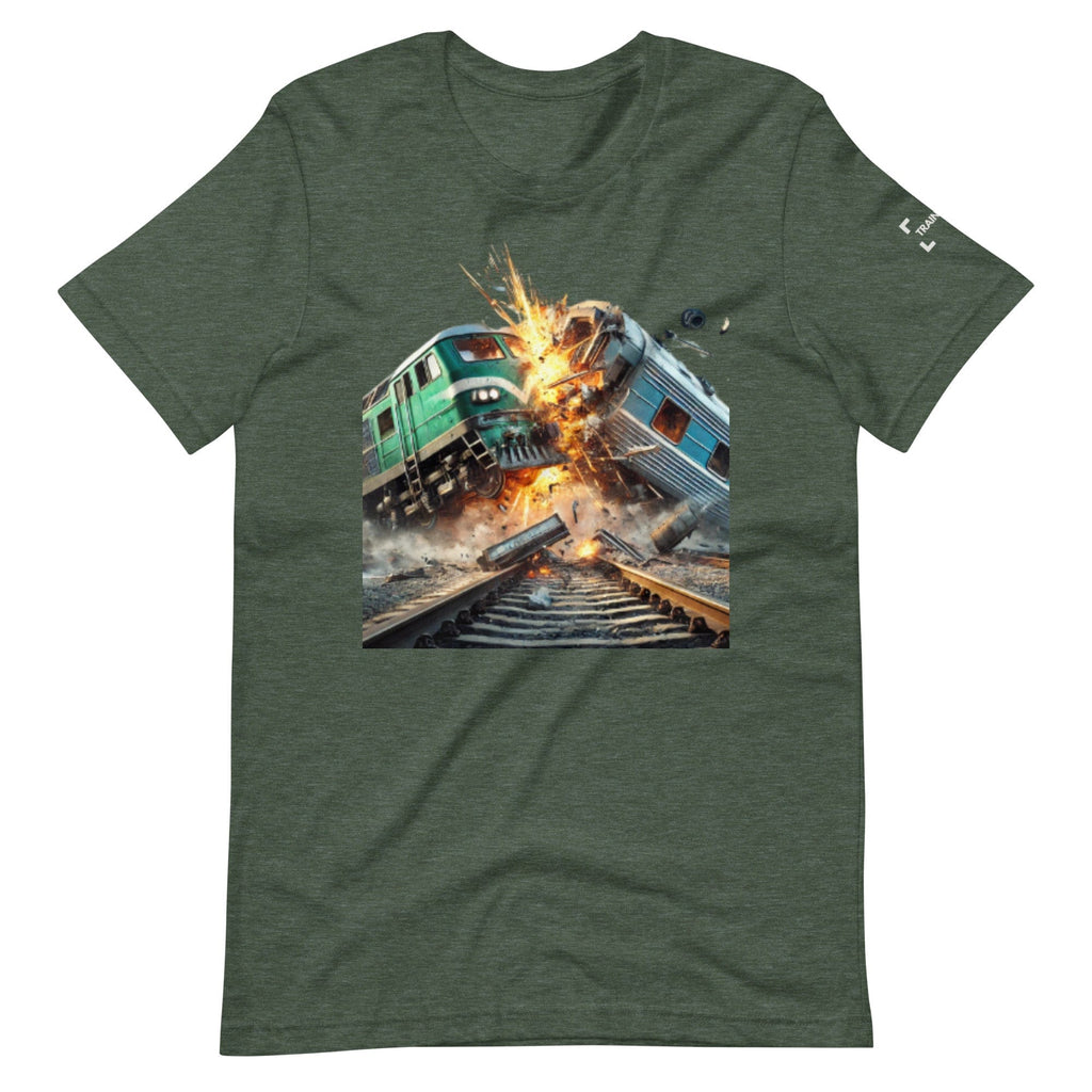 Philosopher Stoner TRAINWRECK BLK/GRN T-shirt Unisex