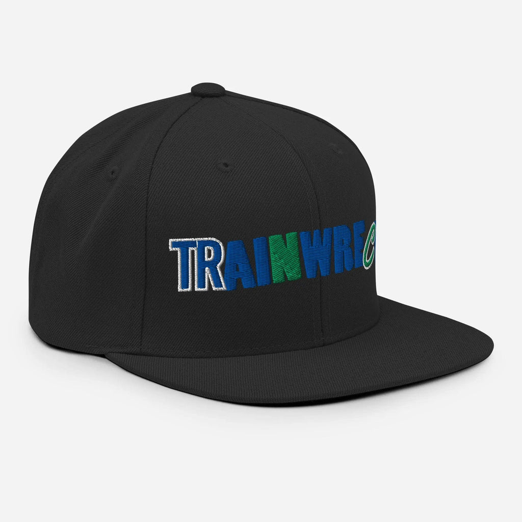 Philosopher Stoner TRAINWRECK Snapback Hat