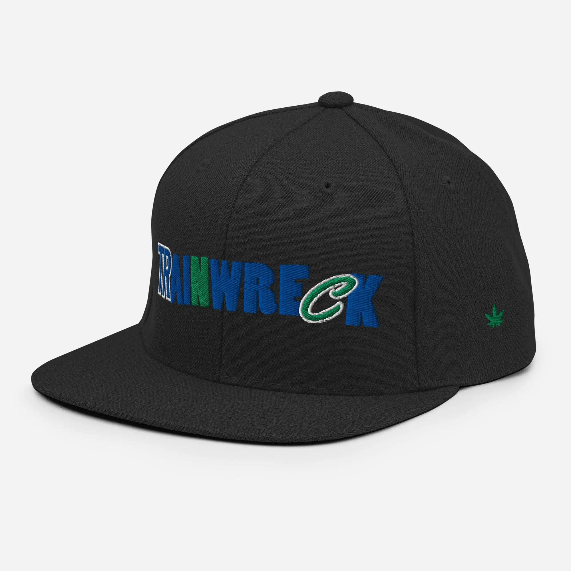 Philosopher Stoner TRAINWRECK Snapback Hat