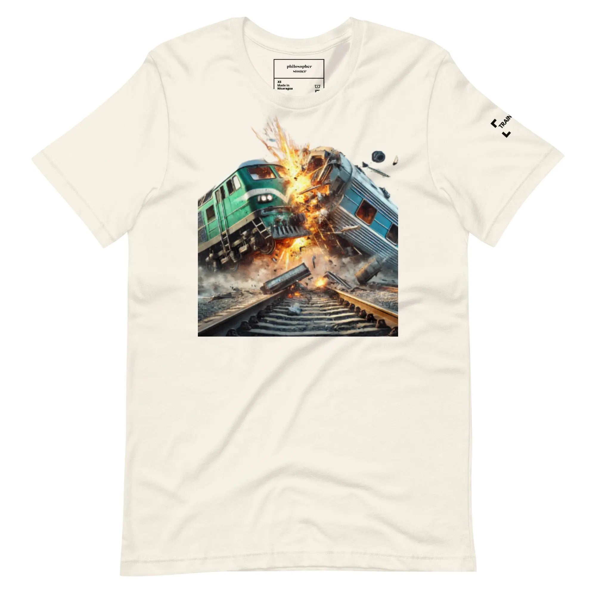 TRAINWRECK Unisex T-shirt Philosopher Stoner