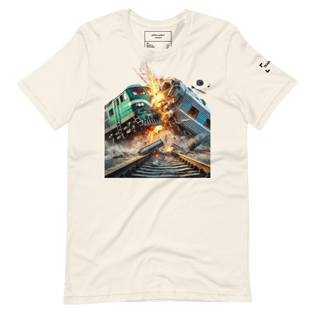 Philosopher Stoner TRAINWRECK Unisex T-shirt