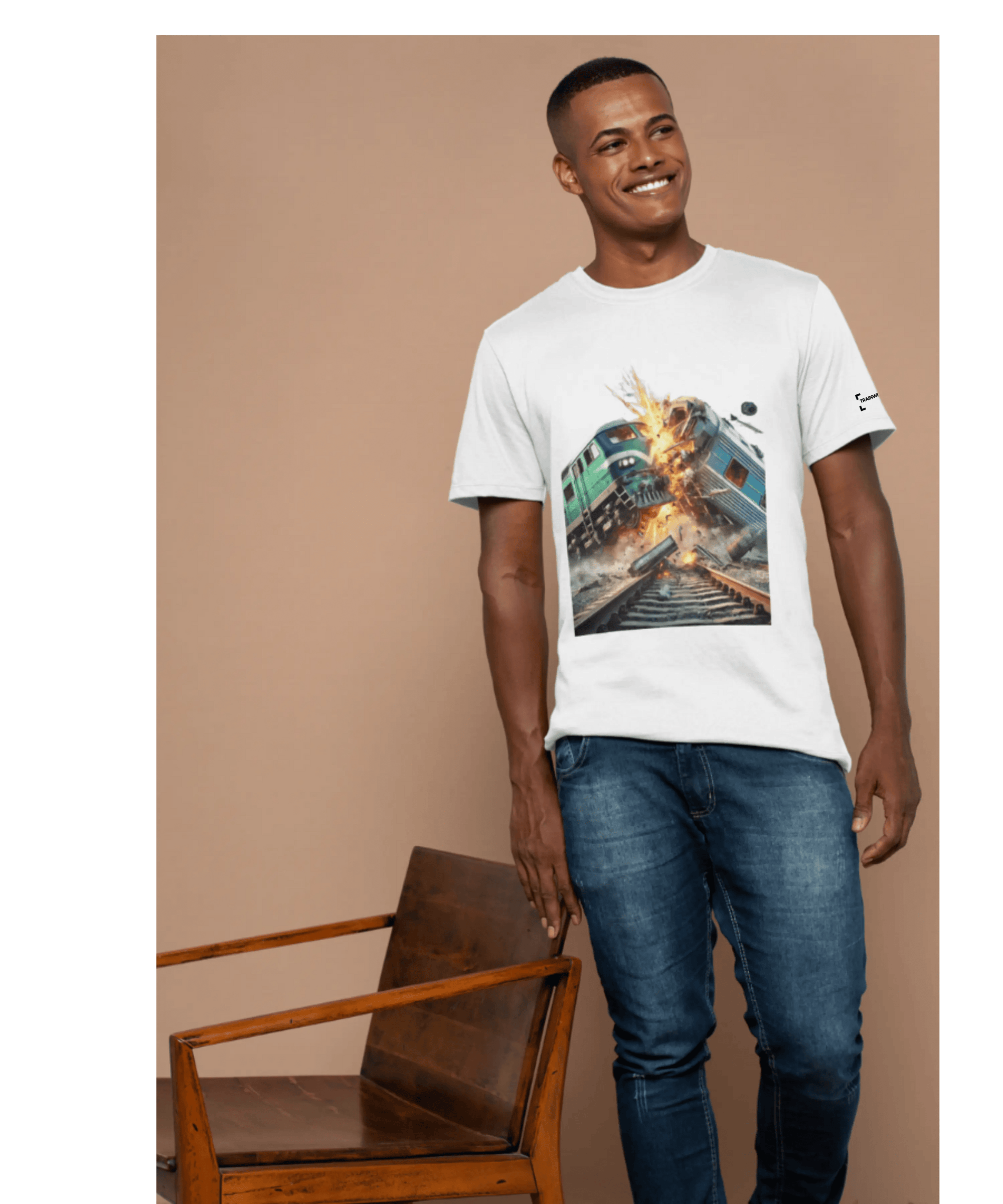 Philosopher Stoner TRAINWRECK Unisex T-shirt