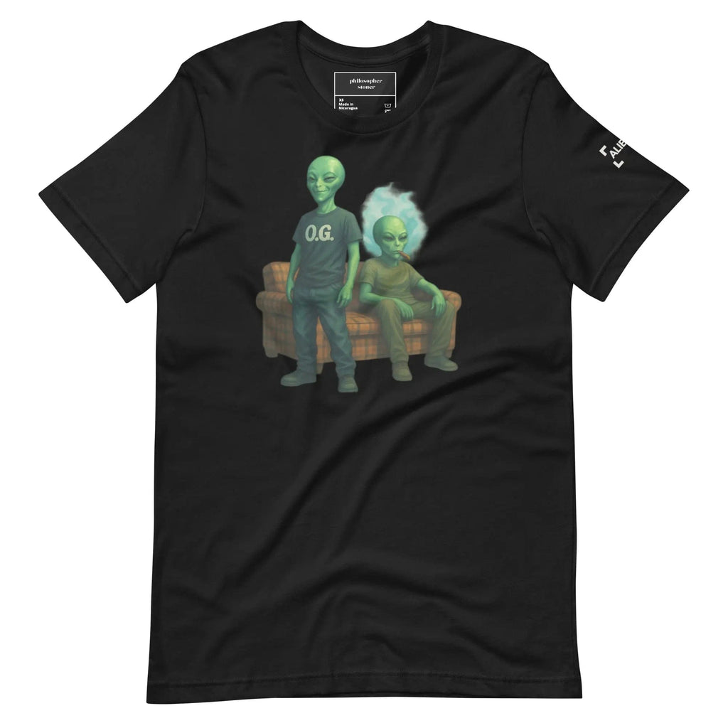 Philosopher Stoner Vintage Black / XS ALIEN OG Unisex t-shirt