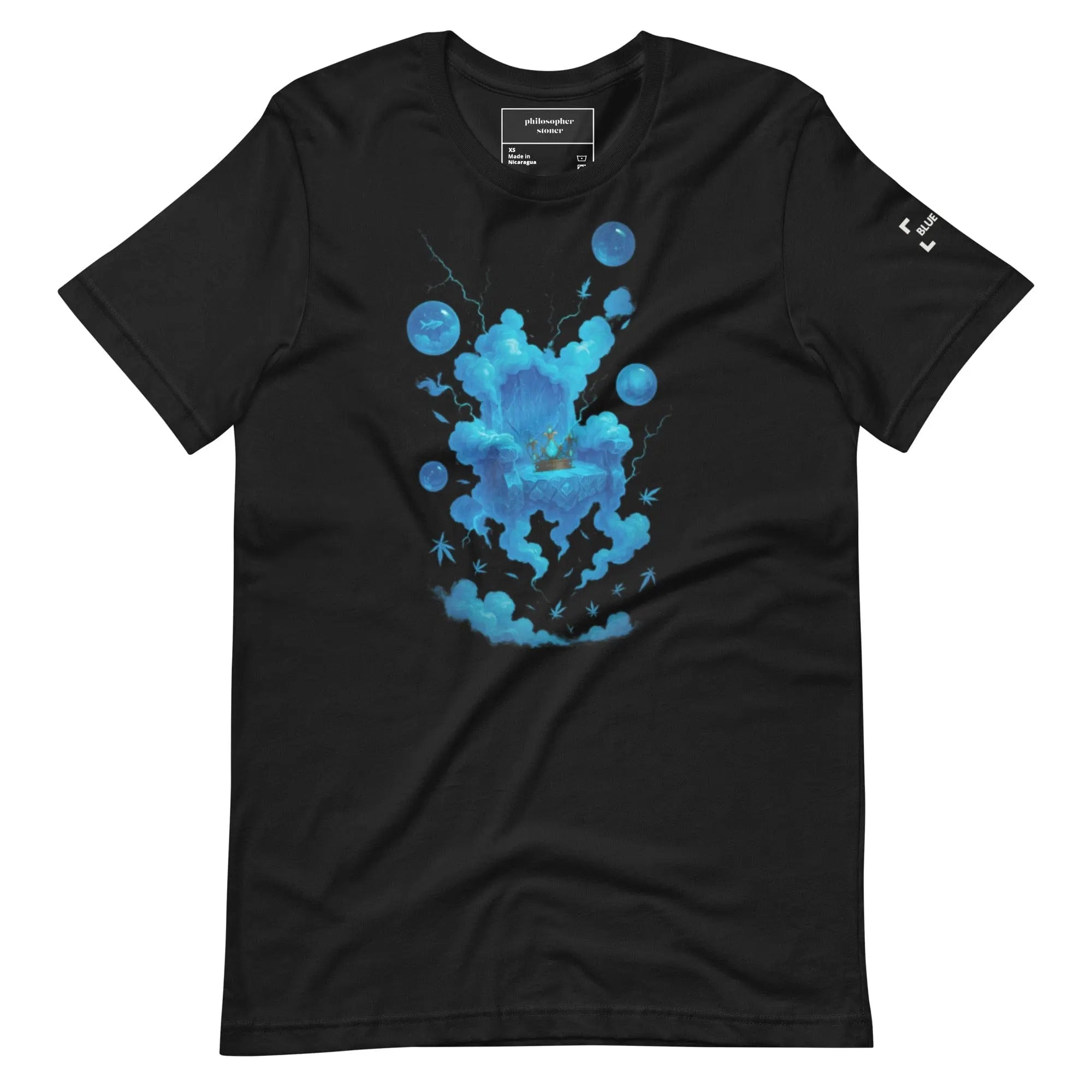 Philosopher Stoner Vintage Black / XS BLUE DREAM BLACK Unisex T-shirt