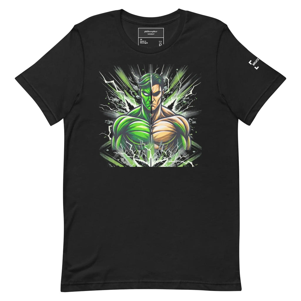 Philosopher Stoner Vintage Black / XS BRUCE BANNER BLK/GRN T-shirt