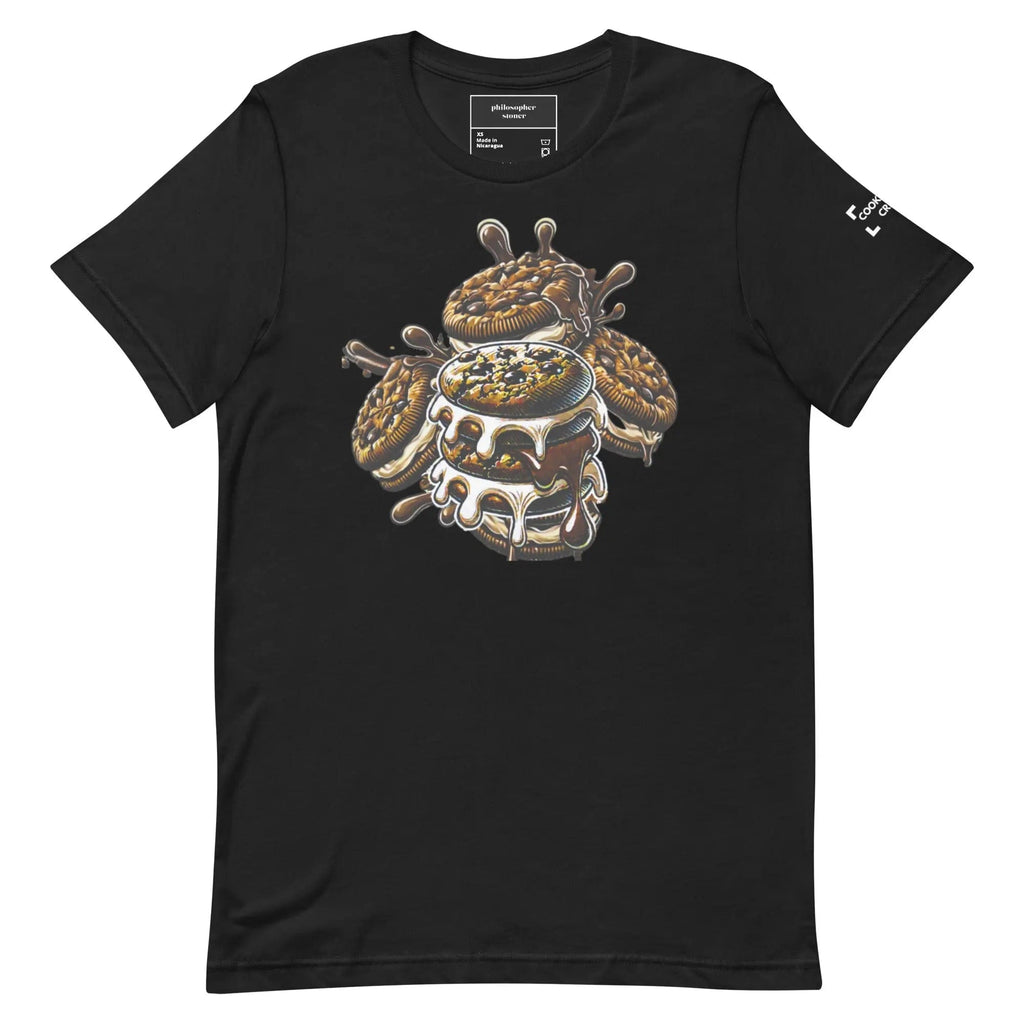 Philosopher Stoner Vintage Black / XS COOKIES AND CREAM BLK/GRN Unisex T-shirt