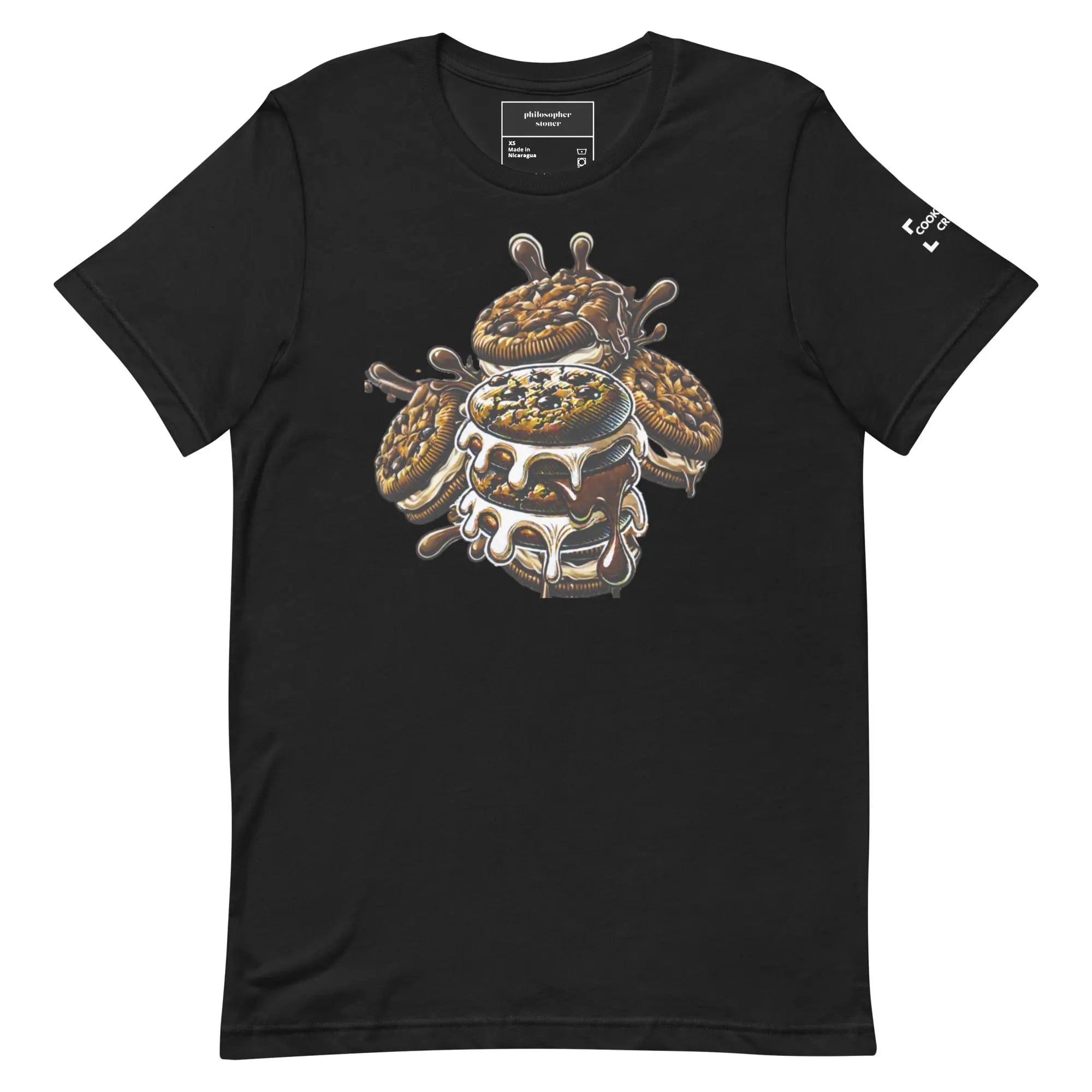 Philosopher Stoner Vintage Black / XS COOKIES AND CREAM BLK/GRN Unisex T-shirt