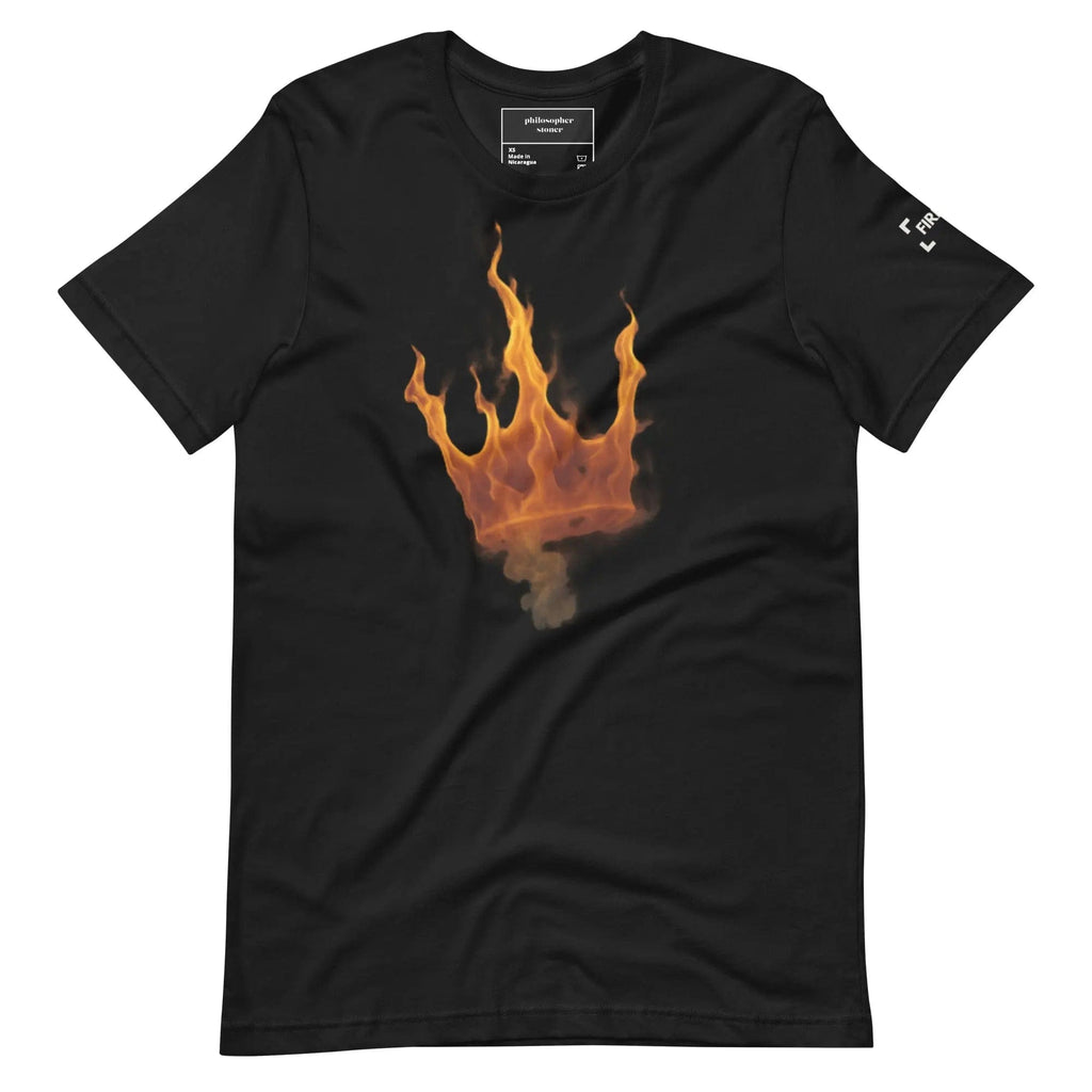 Philosopher Stoner Vintage Black / XS FIRE OG BLK/GRN Unisex T-shirt