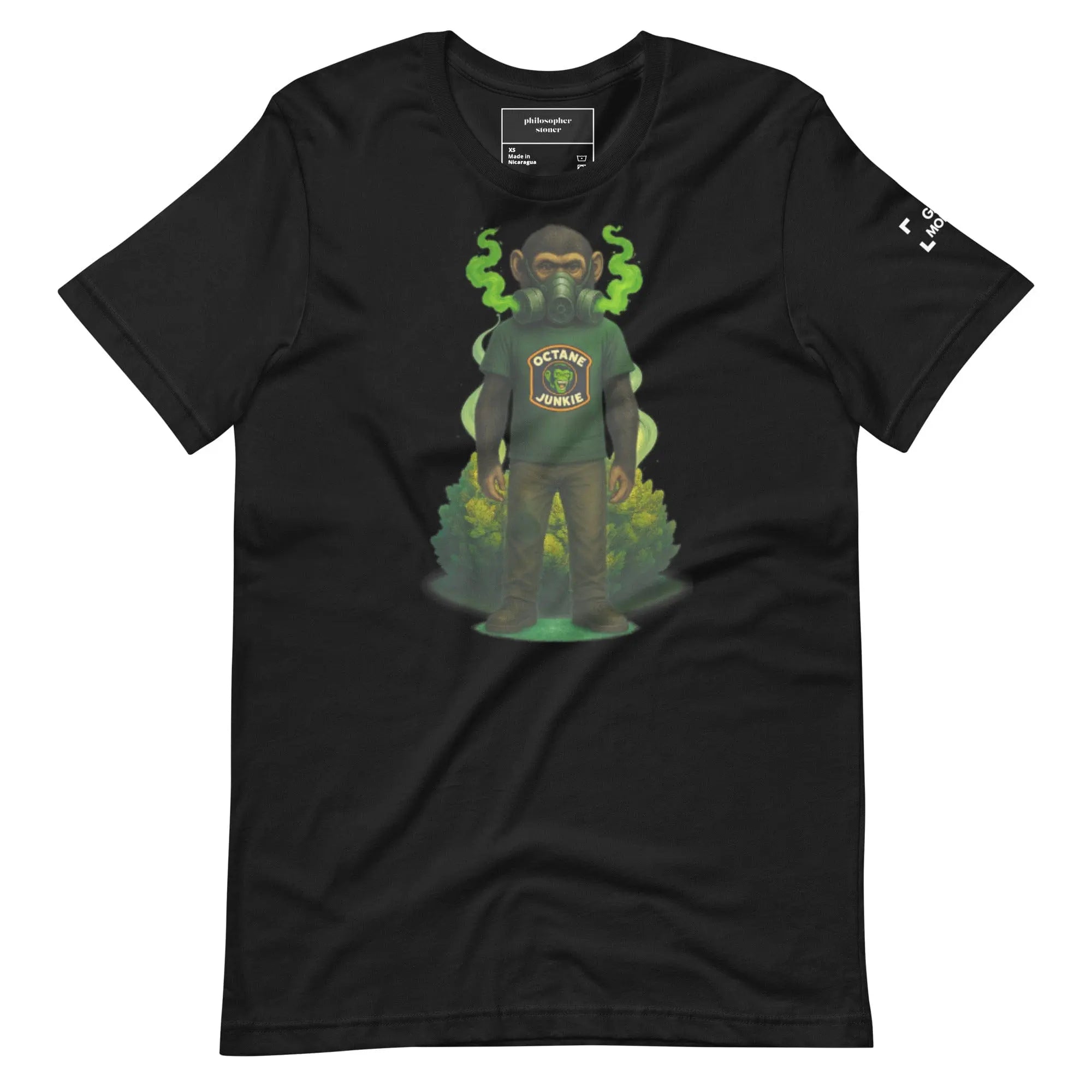 Philosopher Stoner Vintage Black / XS GAS MONKEY BLK/GRN Unisex T-shirt