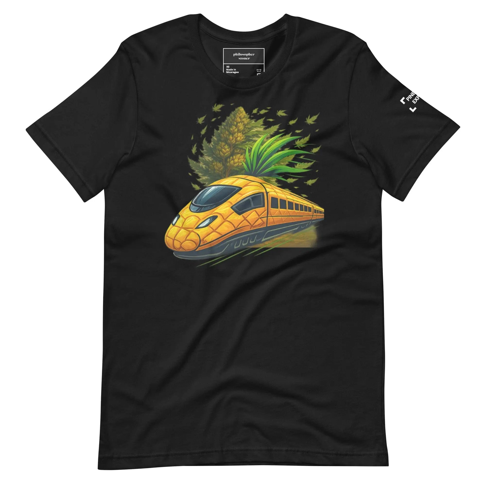 Philosopher Stoner Vintage Black / XS PINEAPPLE EXPRESS BLK/GRN Unisex T-shirt