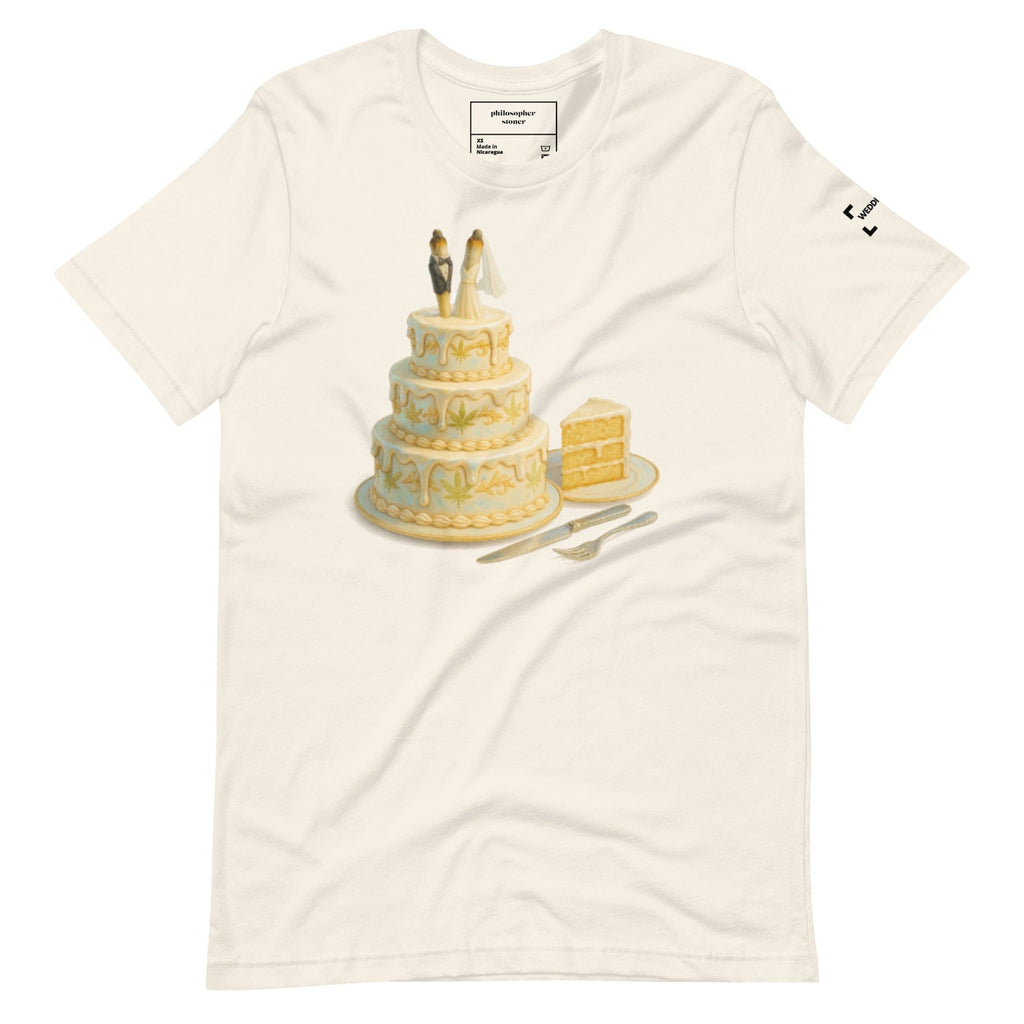 Philosopher Stoner WEDDING CAKE Unisex T-shirt