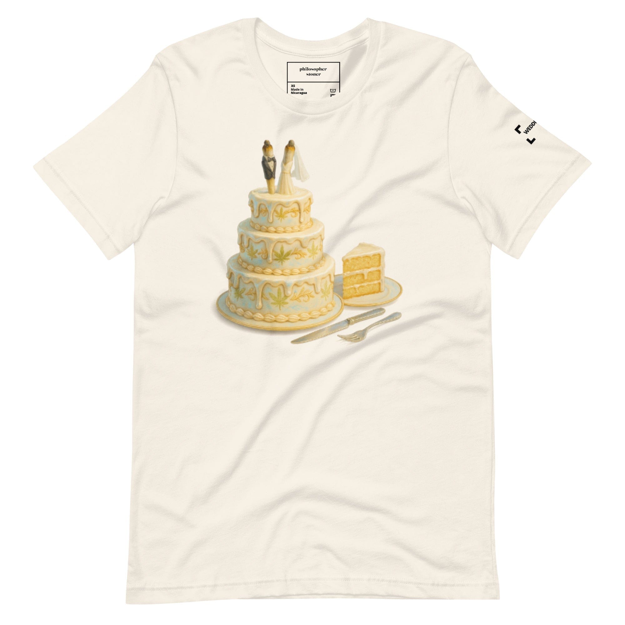 Philosopher Stoner WEDDING CAKE Unisex T-shirt