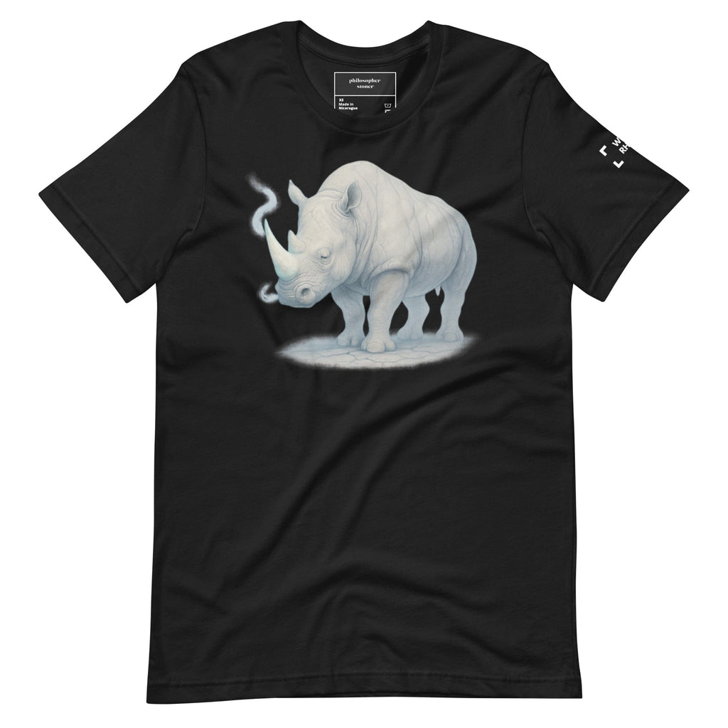 Philosopher Stoner WHITE RHINO BLK/GRN T-shirt Unisex