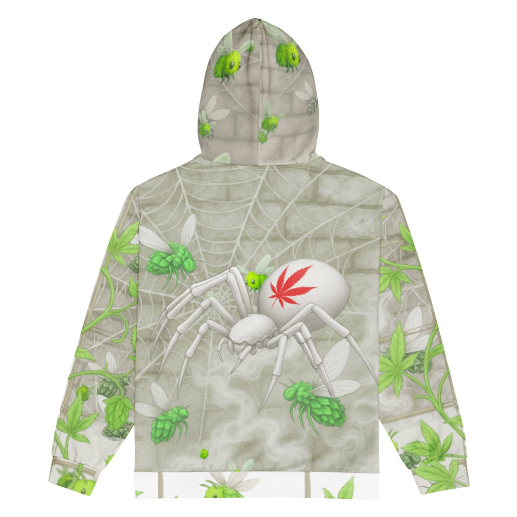 Philosopher Stoner White Widow  Unisex zip hoodie