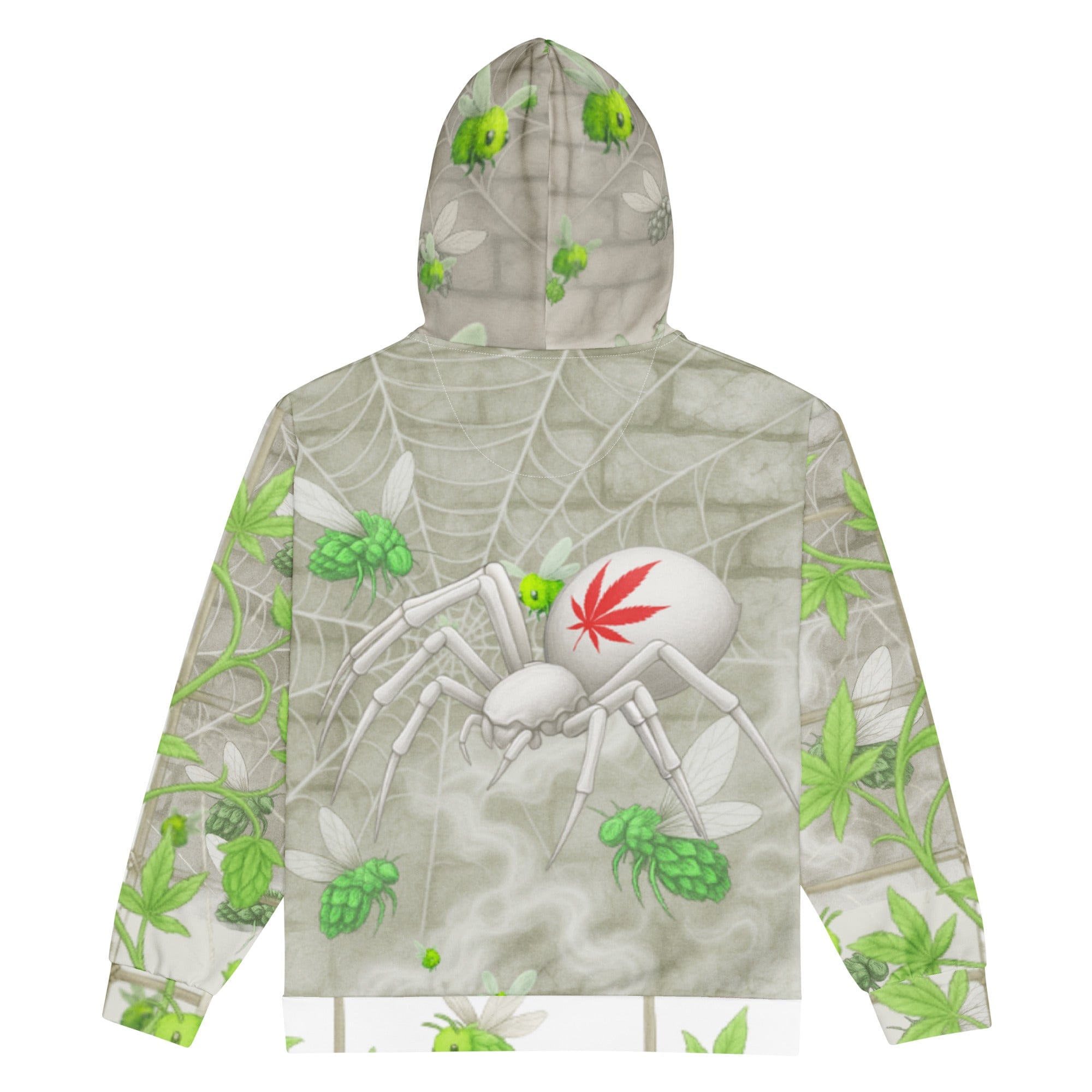 Philosopher Stoner White Widow  Unisex zip hoodie